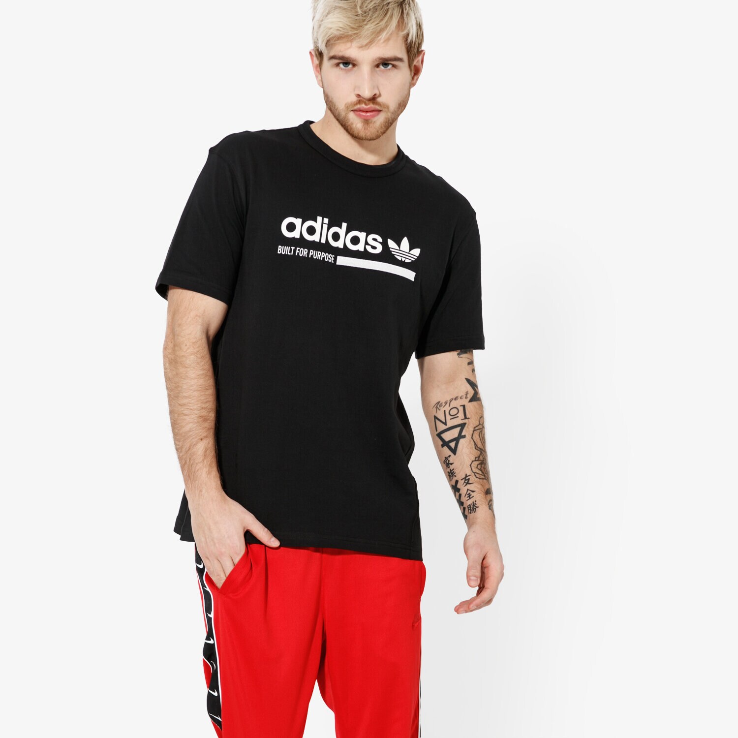 Herren T-Shirt ADIDAS T-SHIRT SS TEE KAVAL DV1922 Schwarz
