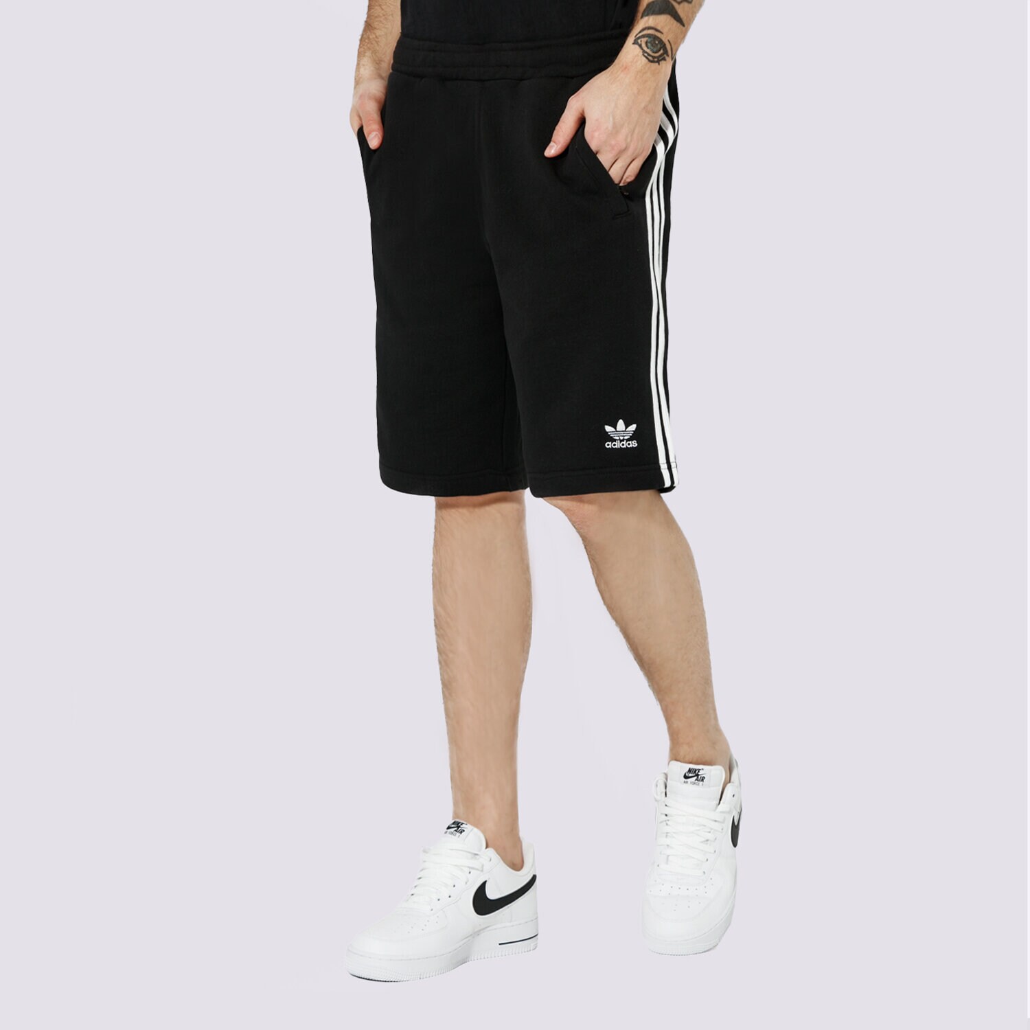 Herren Shorts ADIDAS SHORTS 3-STRIPE SHORT ADICOLOR DH5798 Schwarz