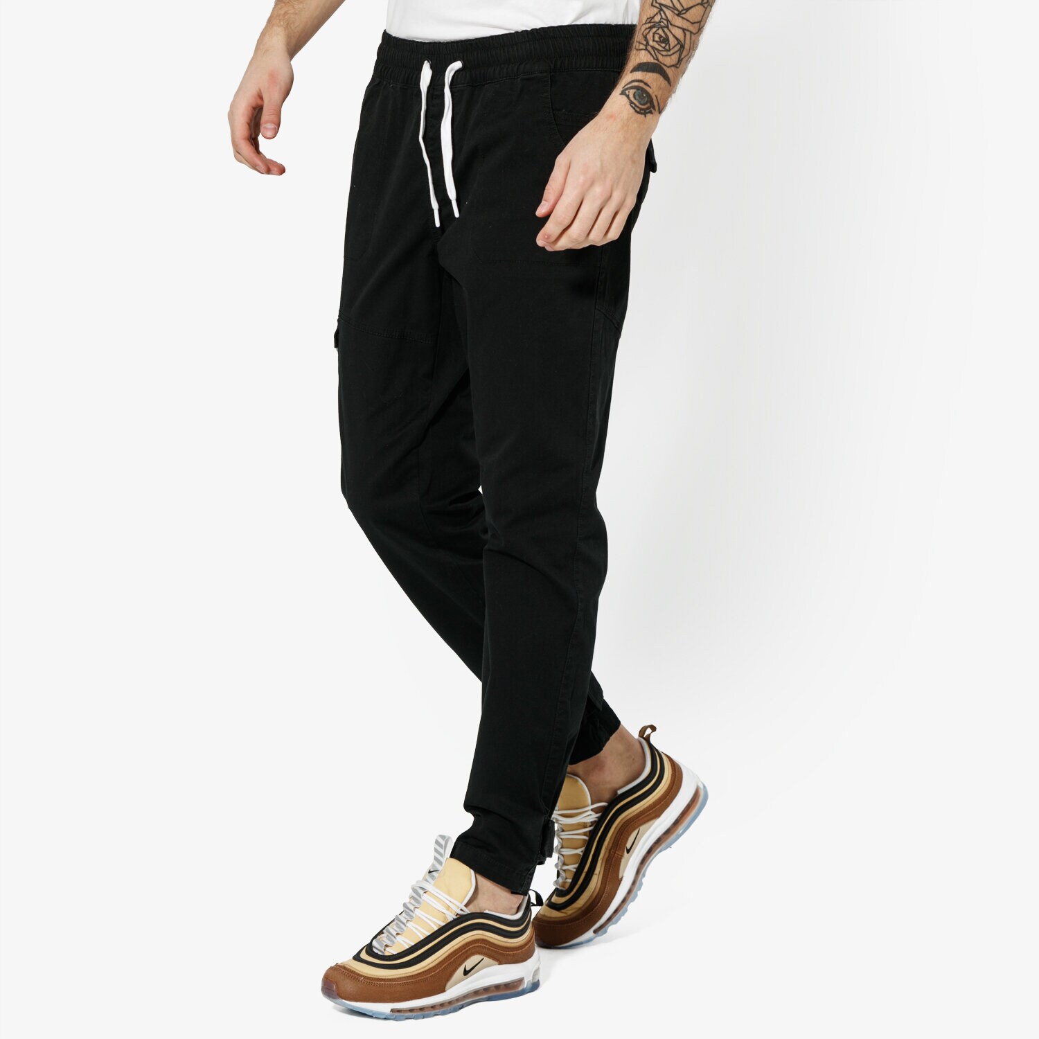 Herren Hosen CONFRONT HOSE CARGO CF19SPM32001 Schwarz