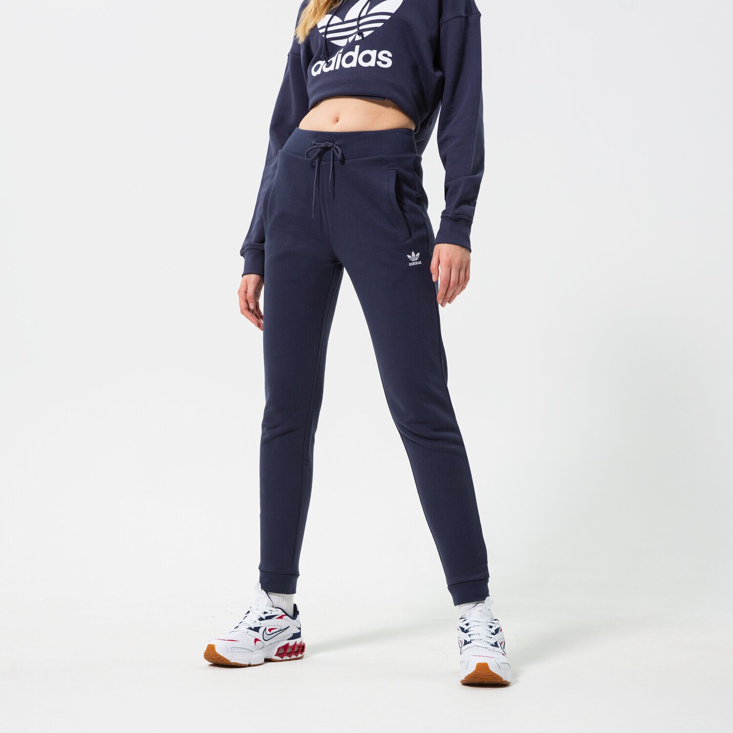 Damen Hosen ADIDAS HOSE TRACK PANT HF7502 Dunkelblau