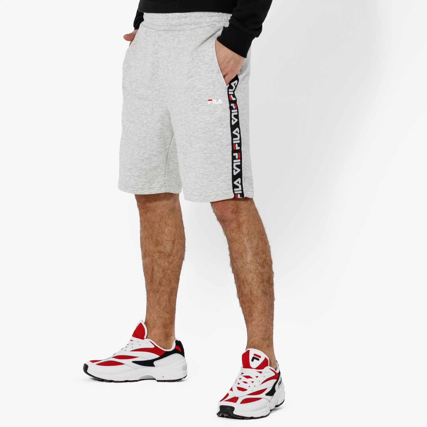 Herren Shorts FILA SHORTS TRISTAN SWEAT SHORTS 687021B13 Grau