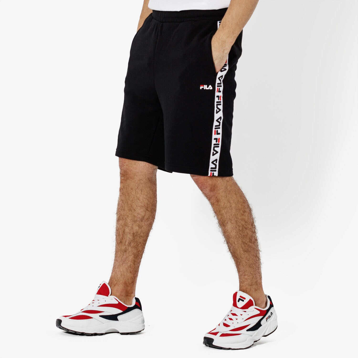 Herren Shorts FILA SHORTS TRISTAN SWEAT SHORTS 687021002 Schwarz