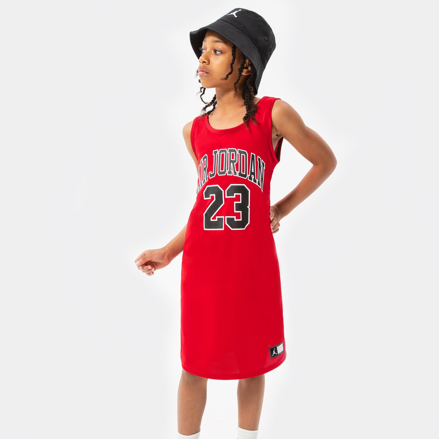 Kinder JORDAN KLEID HBR JORDAN JERSEY TRAININGSANZUGS GIRL 45B320-R78 Rot