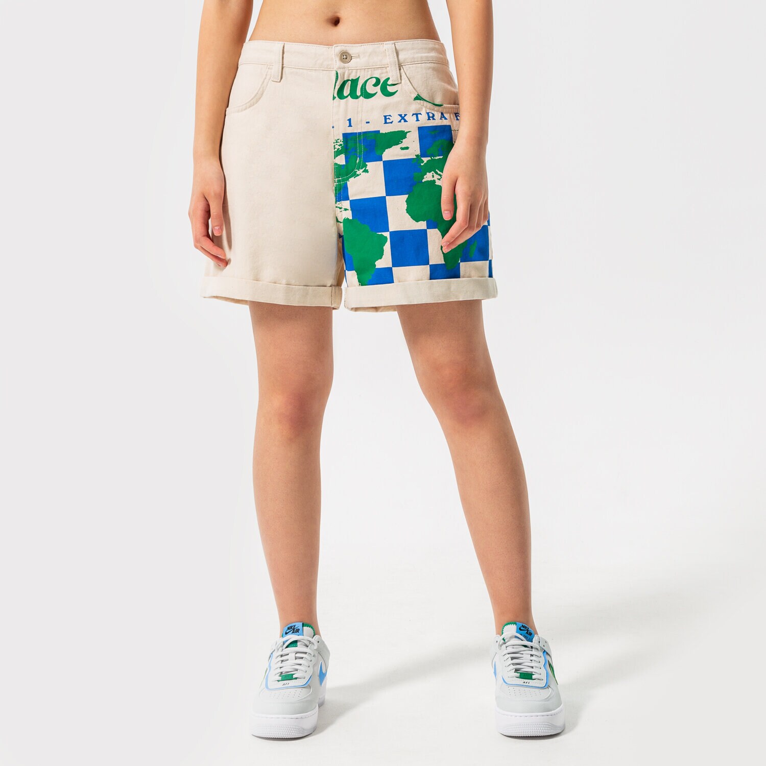 Damen Shorts VANS SHORTS ECO POSITIVITY SHORT VN0A5LHZ7VJ1 Beige