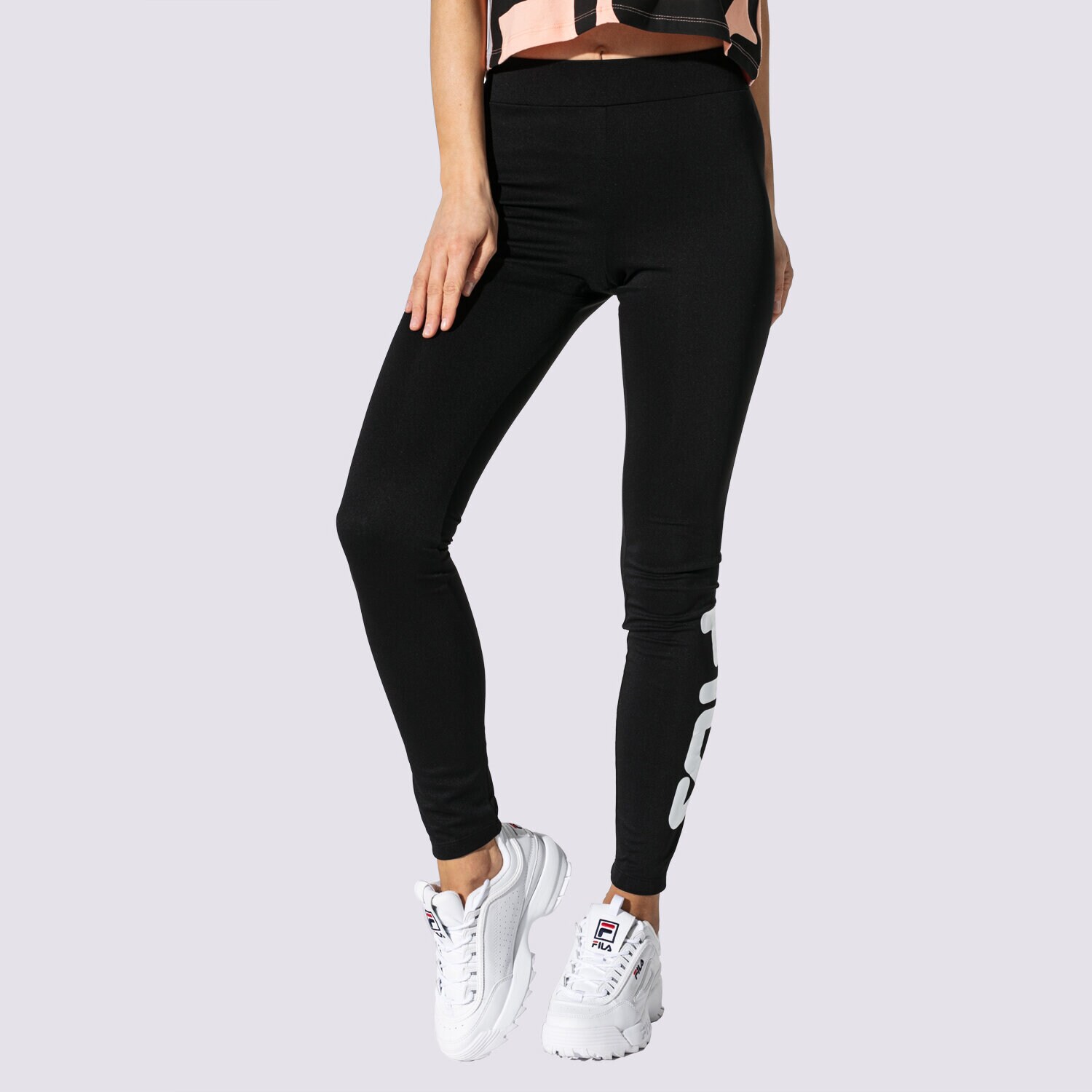 Damen Hosen FILA LEGGINGS FLEX LEGGINGS 681826002 Schwarz