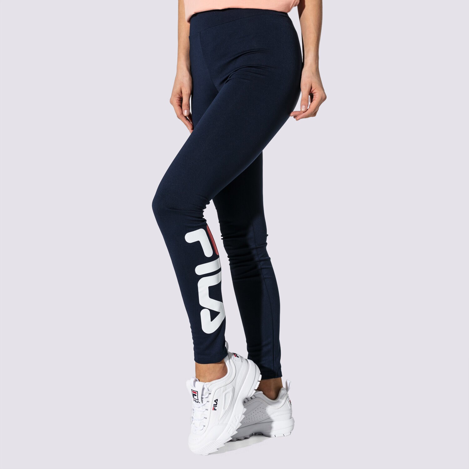 Damen Hosen FILA LEGGINGS FLEX 2.0 LEGGINGS 681826170 Dunkelblau