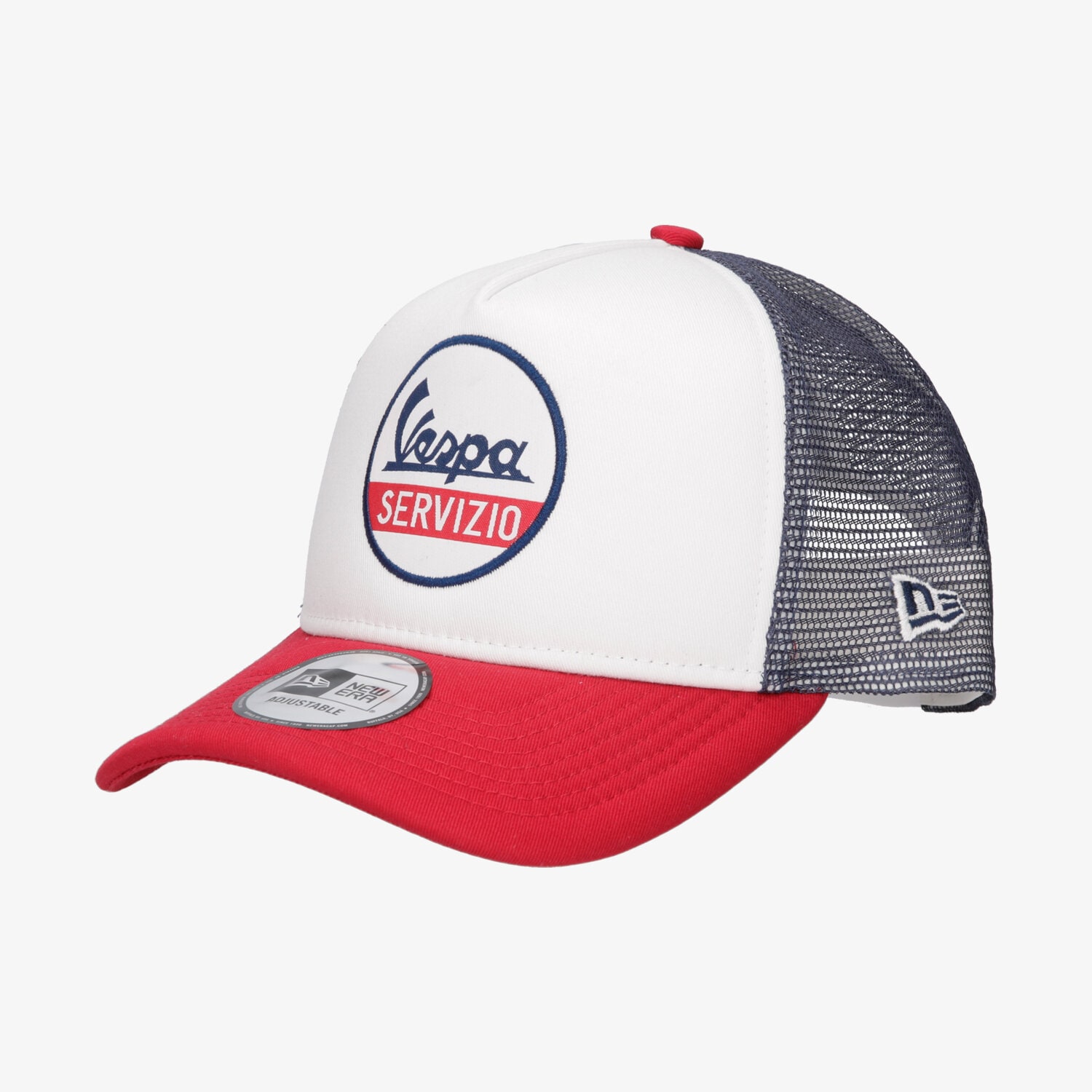 Herren Cap NEW ERA MÜTZE VESPA WHITE RUBBER LOGO WHT TRK 11871316 Weiß