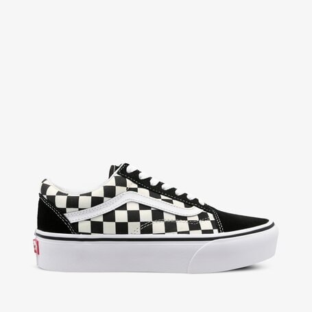Vans old skool bianche e nere on sale