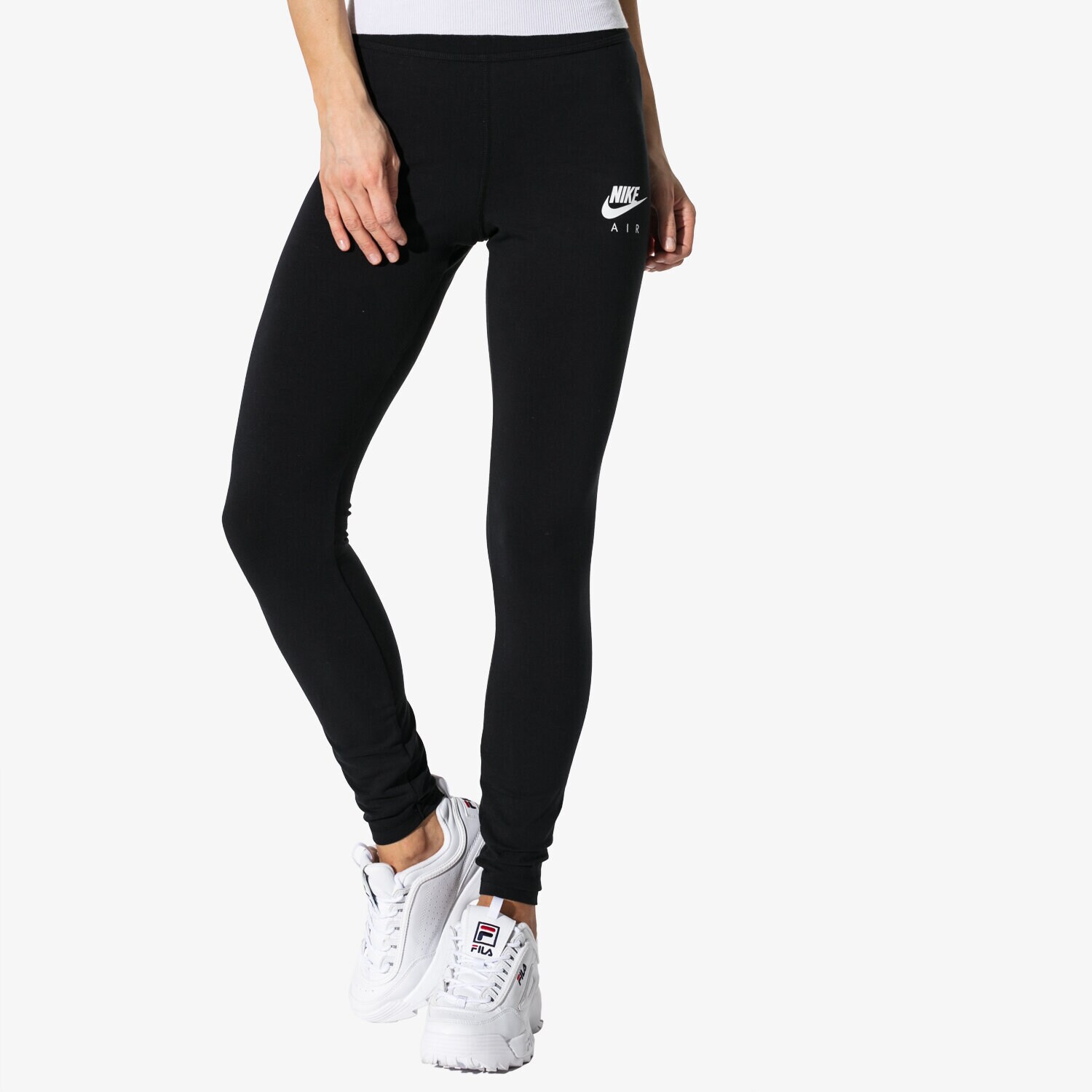 Damen Hosen NIKE LEGGINGS W NSW AIR LGGNG SPORTSWEAR AR3503-010 Schwarz