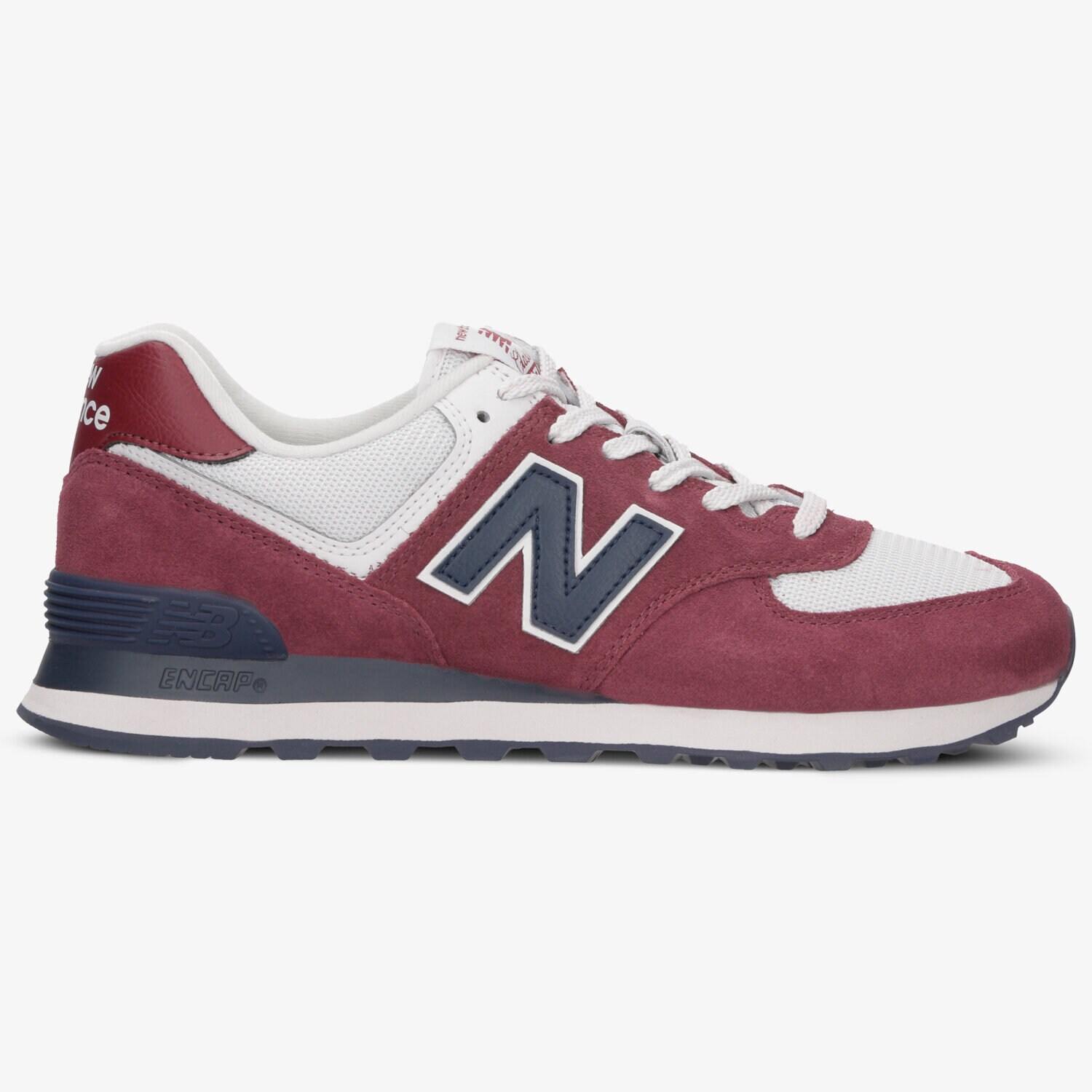 Herren Sneaker NEW BALANCE ML574ESW ML574ESW Dunkelrot