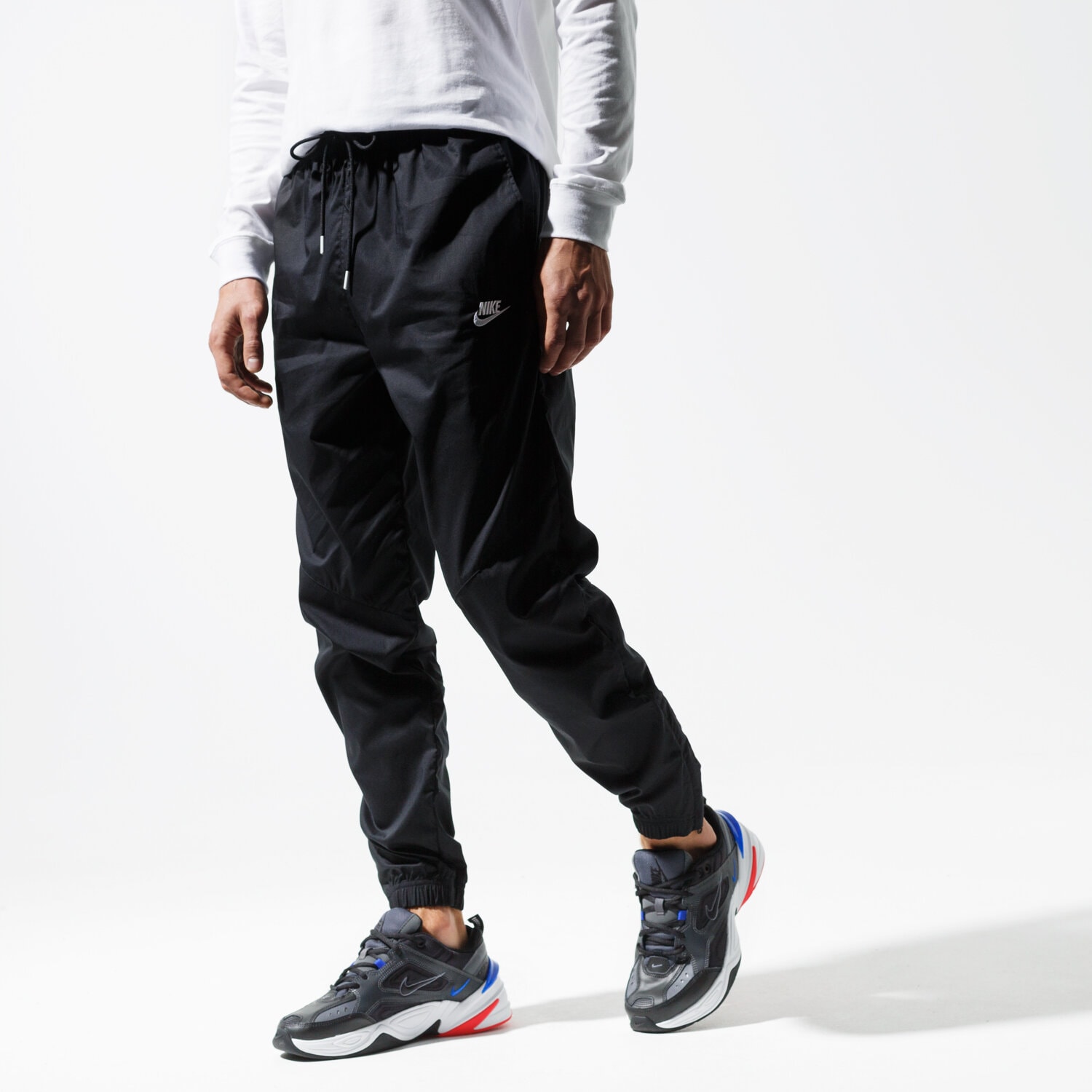 Herren Hosen NIKE M NSW PANT WR STREET AR2368-010 Schwarz