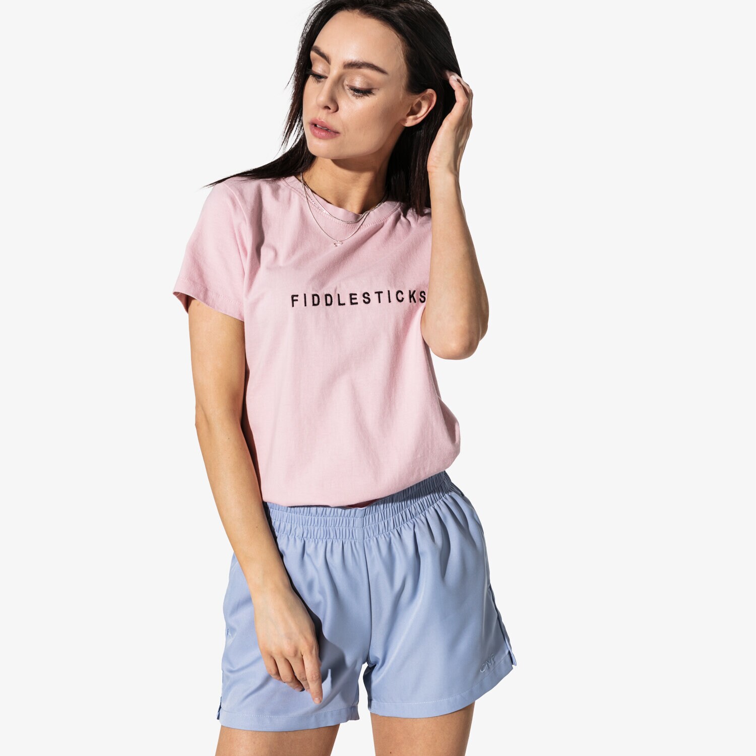 Damen T-Shirt CONFRONT T-SHIRT SS FIDDLESTICKS TEE CF19TSD27001 Rosa