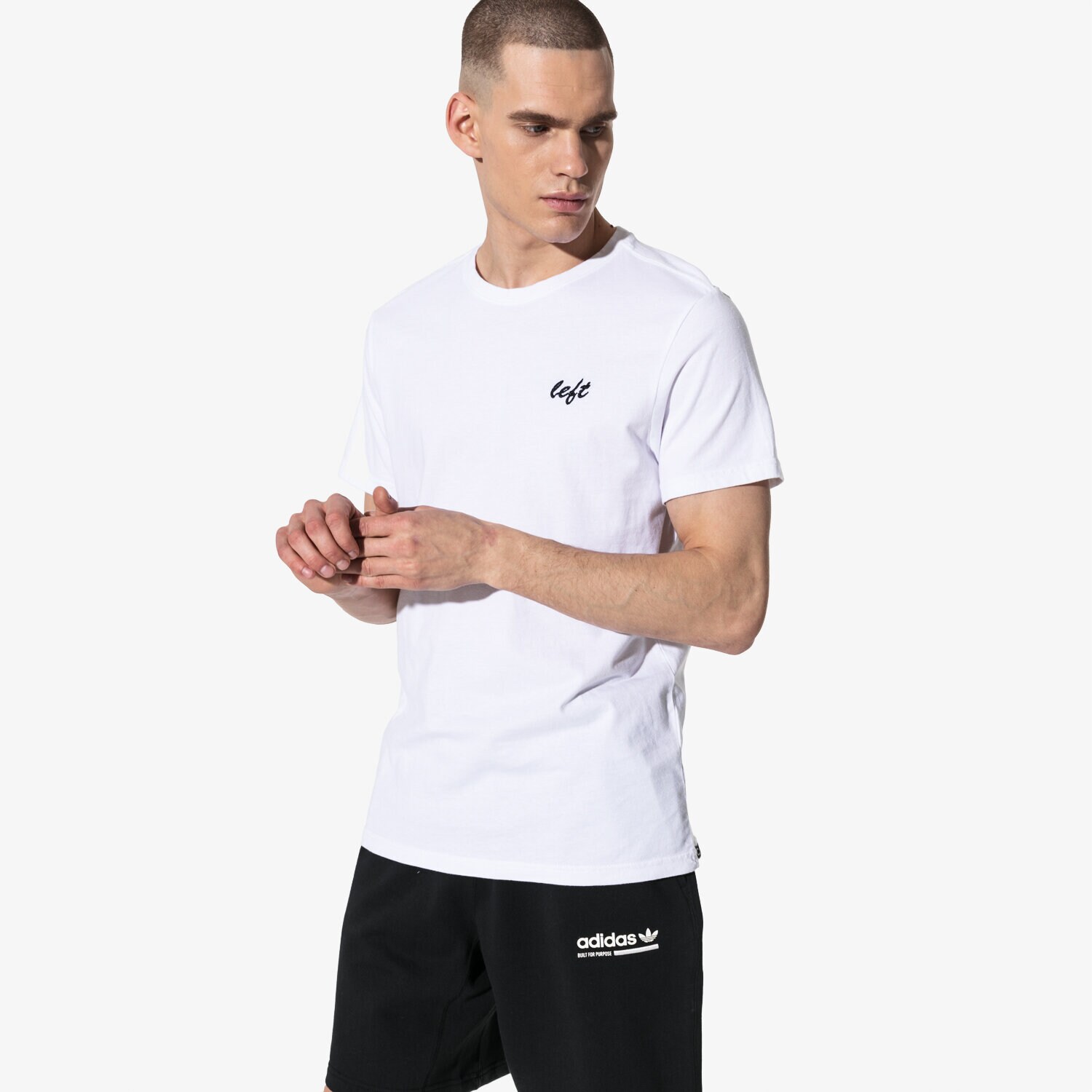 Herren T-Shirt CONFRONT T-SHIRT SS RIGHT CF19TSM77001 Weiß