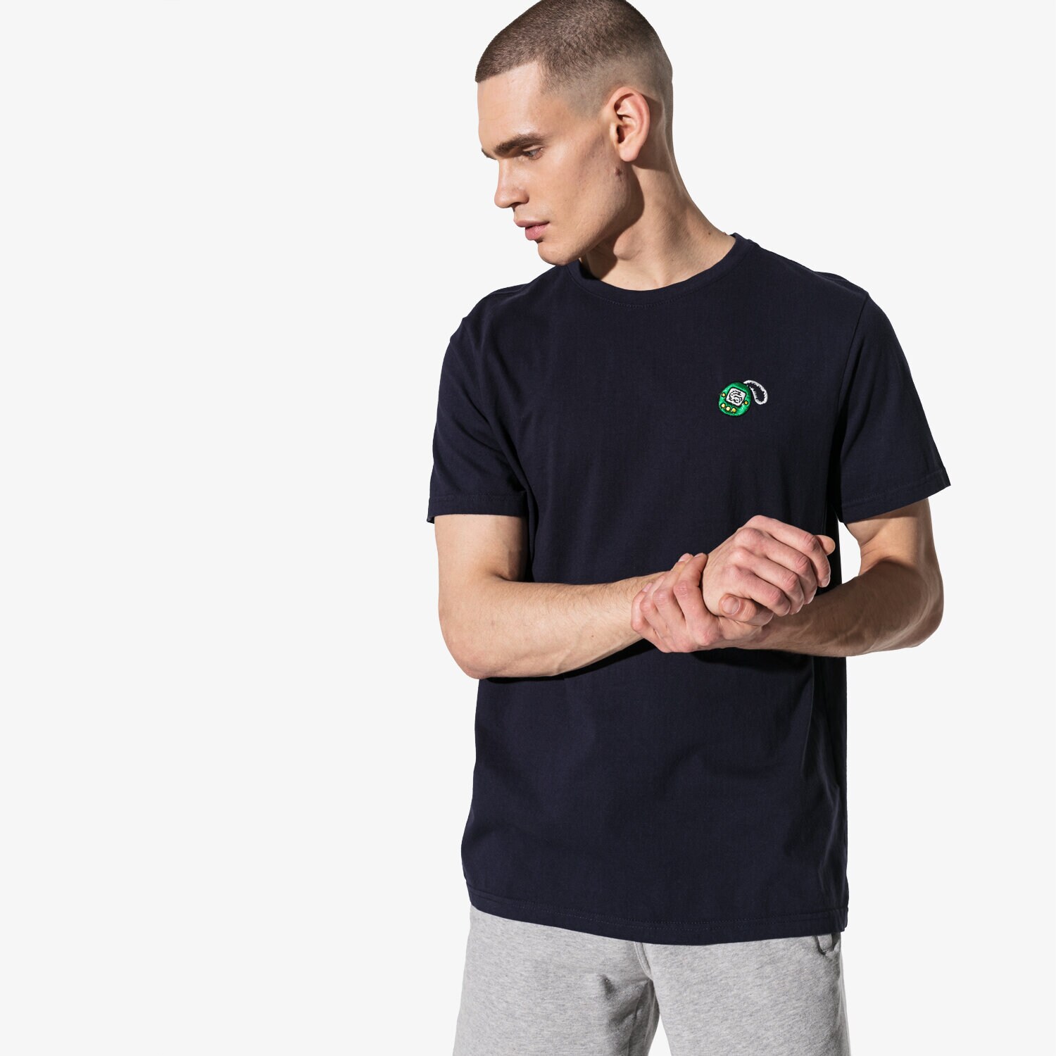 Herren T-Shirt CONFRONT T-SHIRT SS CONTROLLER CF19TSM94001 Dunkelblau