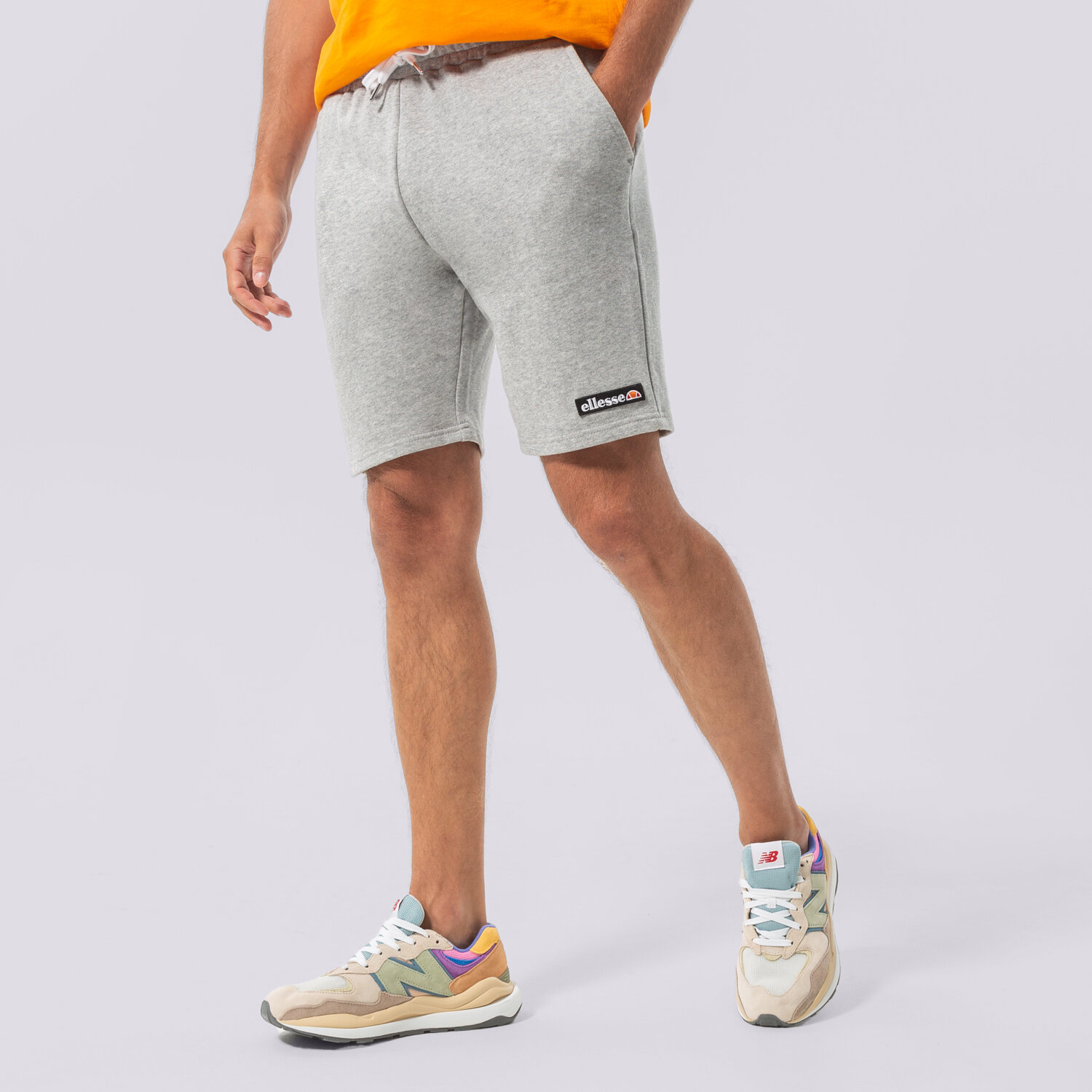 Herren Shorts ELLESSE SHORTS ALLED SHORT GREY MARL SMG17112112 Grau
