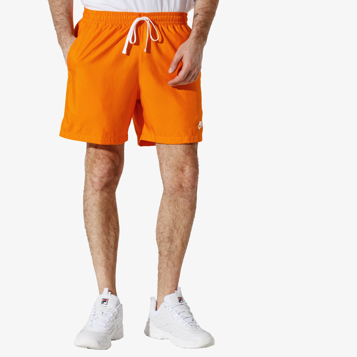 Herren Shorts NIKE SHORTS M NSW CE SHORT WVN FLOW AR2382-833 Orange