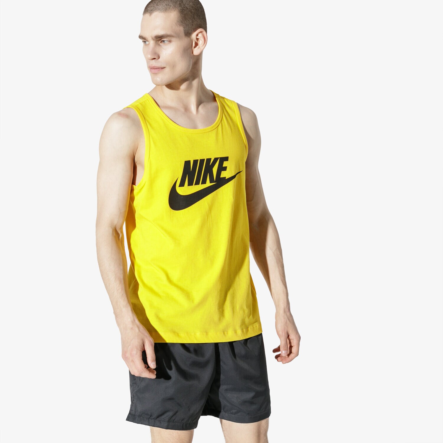 Herren Hosen NIKE TANK M NSW ICON FUTURA AR4991-741 Gelb
