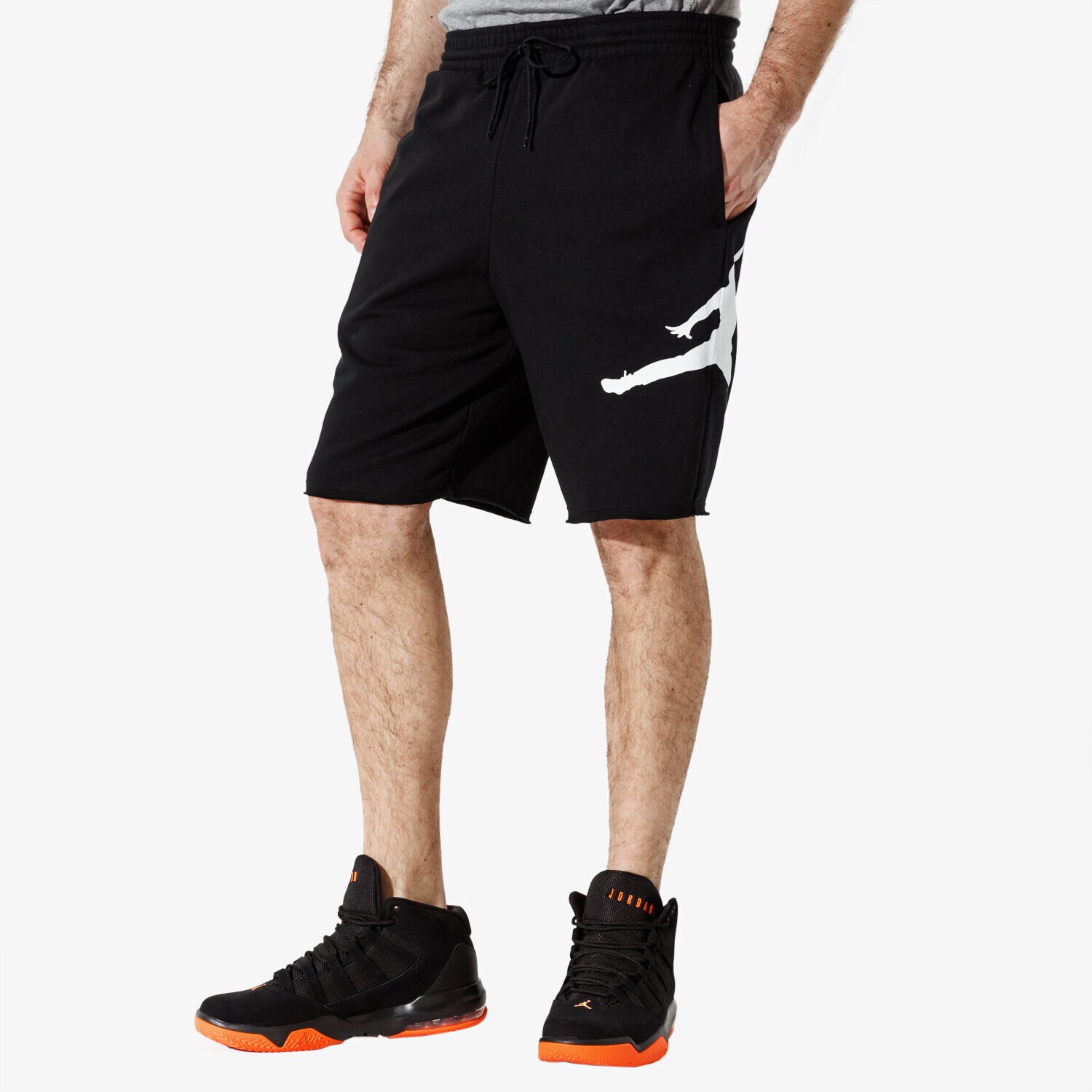 Herren Shorts JORDAN SHORTS JUMPMAN LOGO JORDAN OFF CRT BBALL AQ3115-010 Schwarz