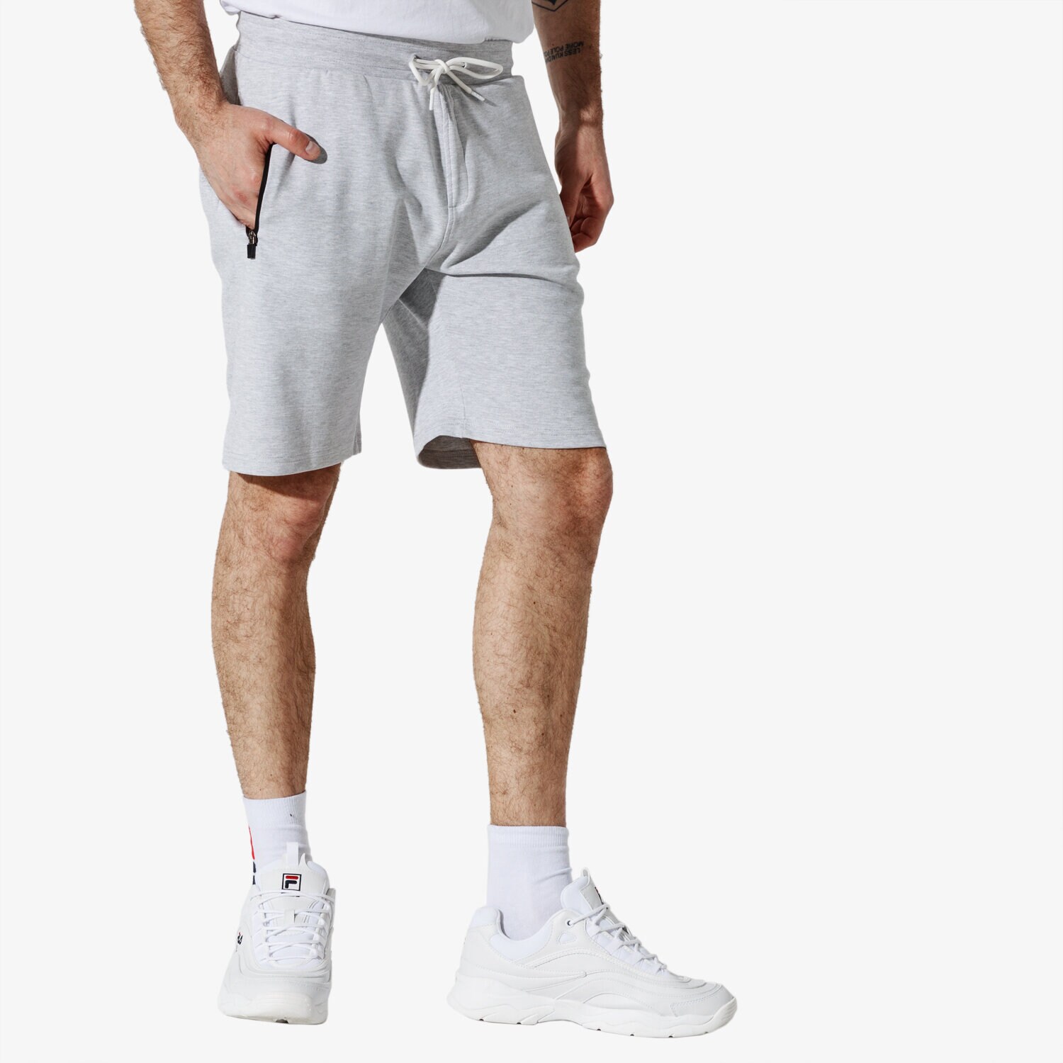 Herren Shorts CONFRONT SHORTS CNF ELASTIC SHORTS CF19SZM33005 Grau