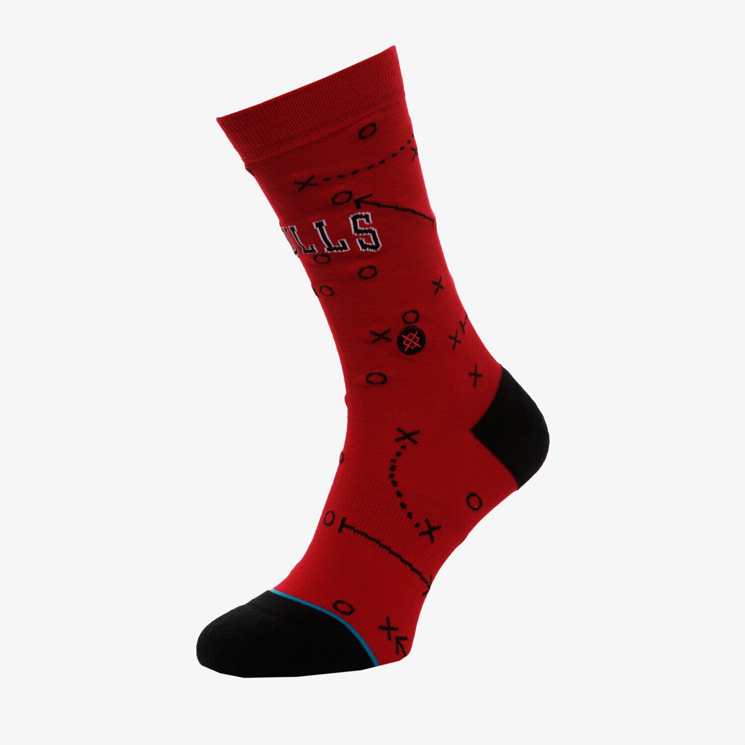 Herren Socken STANCE SOCKEN BULLS 96 HWC M545A19BUL Multicolor