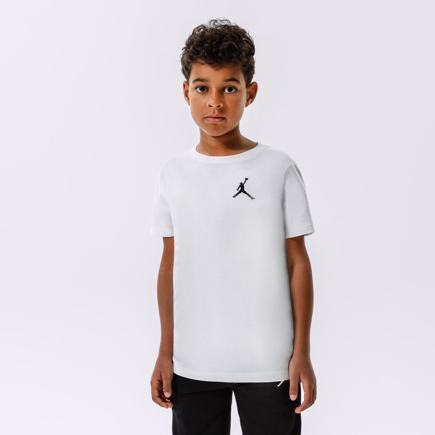 Kinder T-Shirt JORDAN T-SHIRT JUMPMAN AIR EMB BOY 95A873-001 Weiß