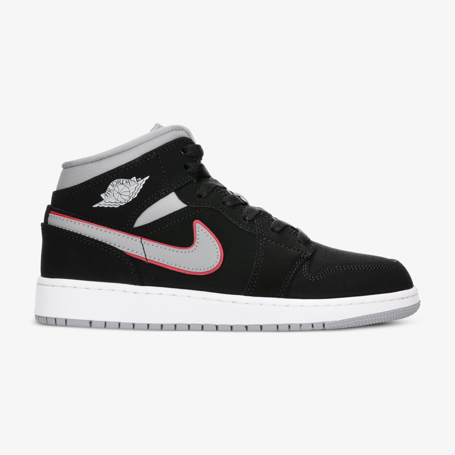 Kinder Sneaker AIR JORDAN 1 MID (GS) 554725-060 Schwarz