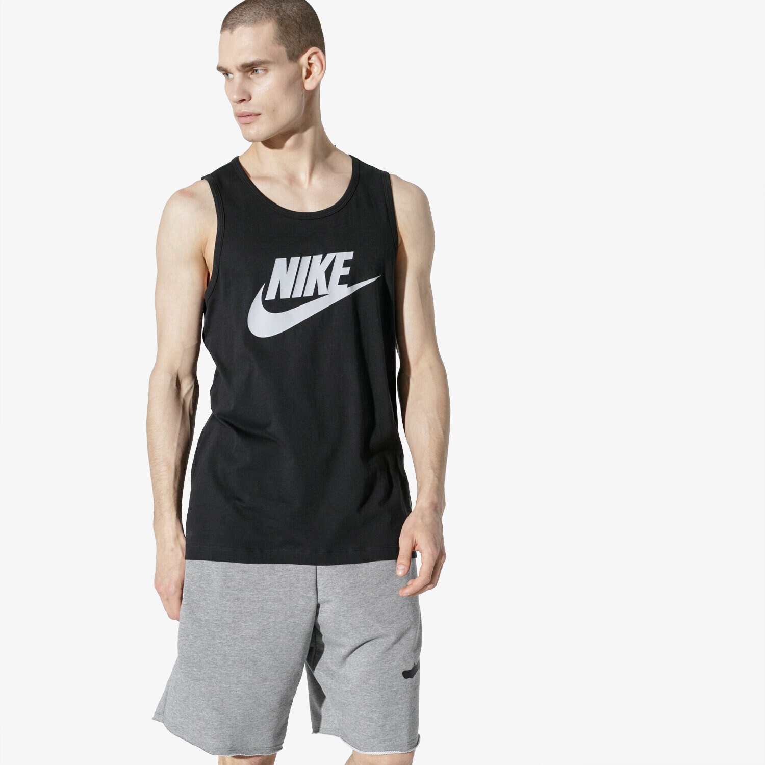 Herren Hosen NIKE TANK M NSW ICON FUTURA AR4991-011 Schwarz
