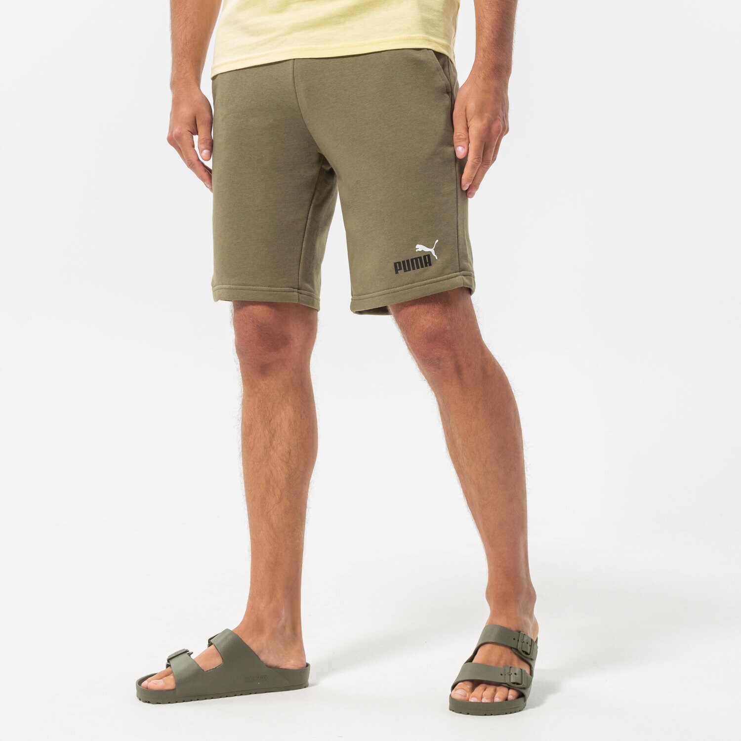 Herren Shorts PUMA SHORTS ESS+ 2 COL SHORTS 10" 586766 32 Khaki