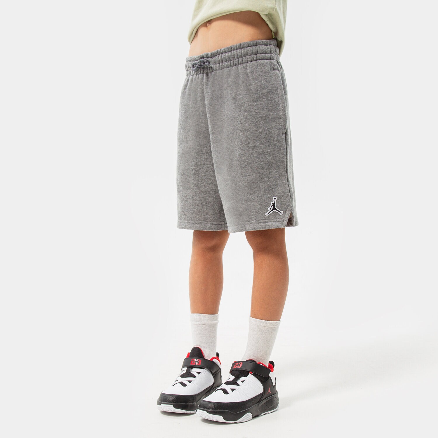 Kinder JORDAN SHORTS ESSENTIALS SHORT BOY 95A872-GEH Grau