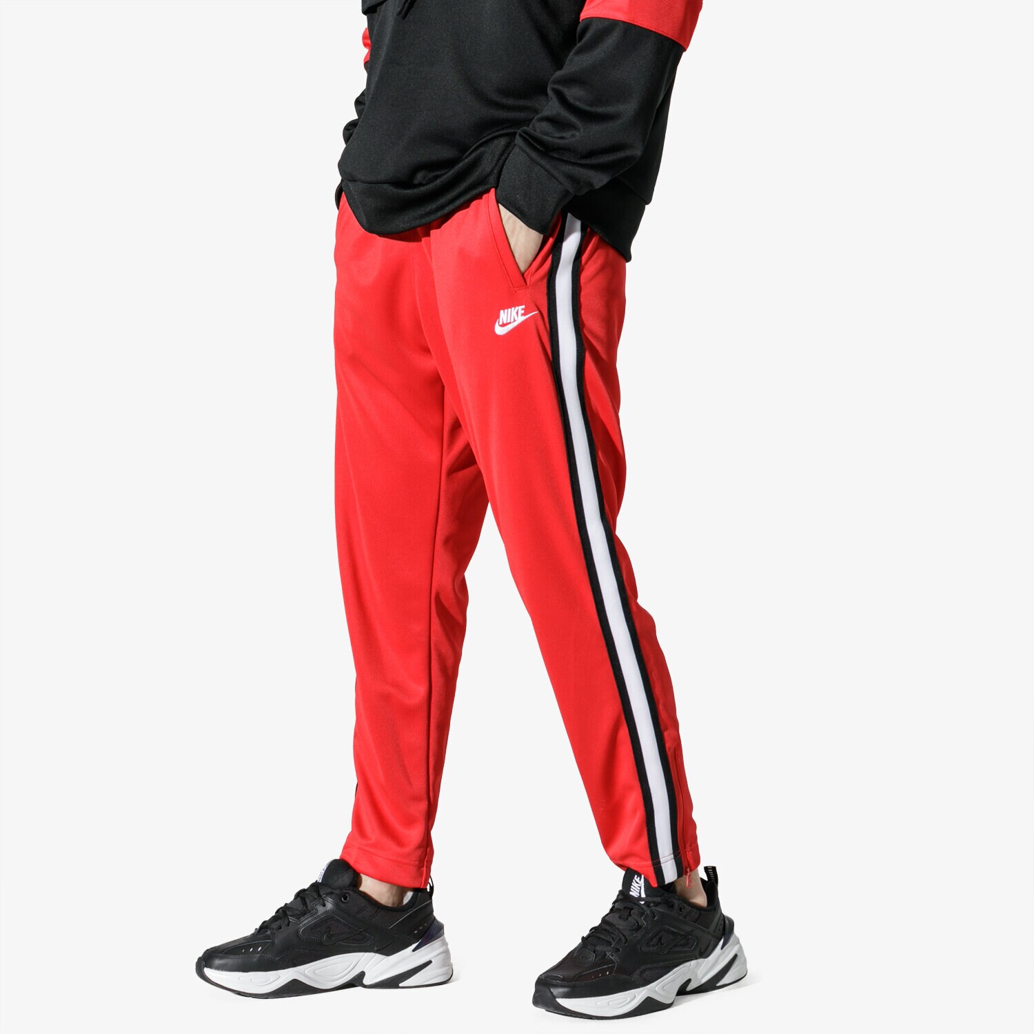 Herren Hosen NIKE HOSE M NSW HE PANT OH TRIBUTE AR2246-657 Rot
