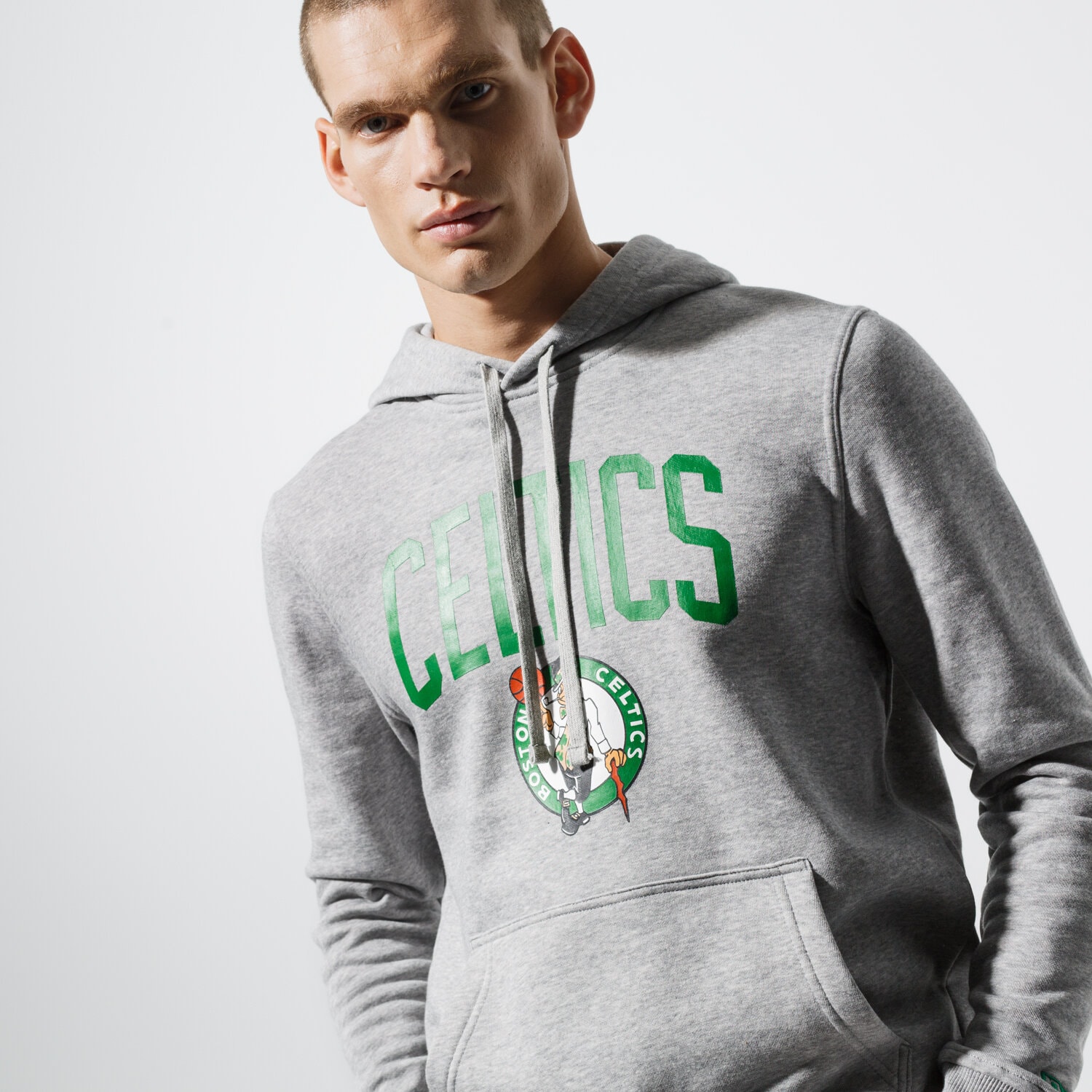 Herren NEW ERA SWEATSHIRT TEAM LOGO BOSTON CELTICS BOSTON CELTICS G 11546182 Grau