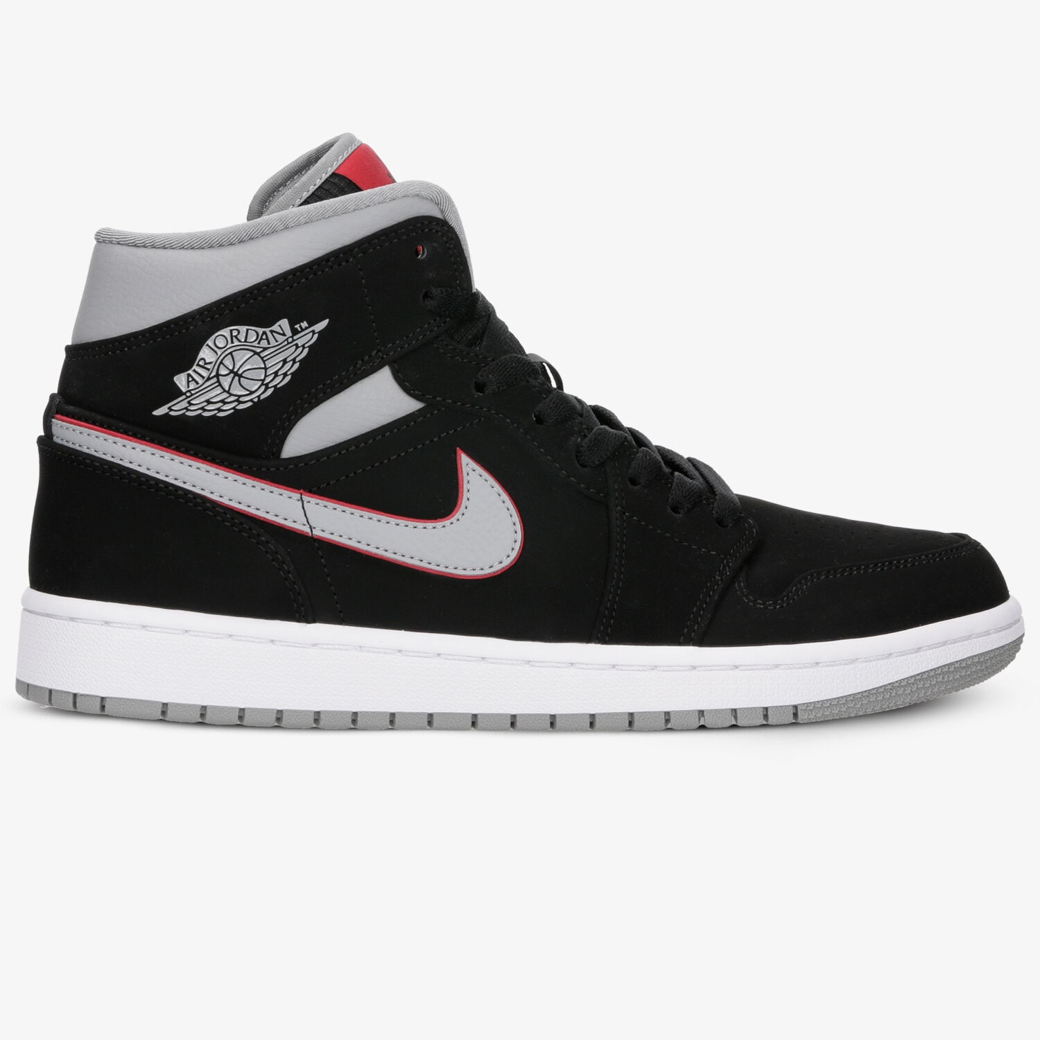 Herren Sneaker AIR JORDAN 1 MID 554724-060 Schwarz