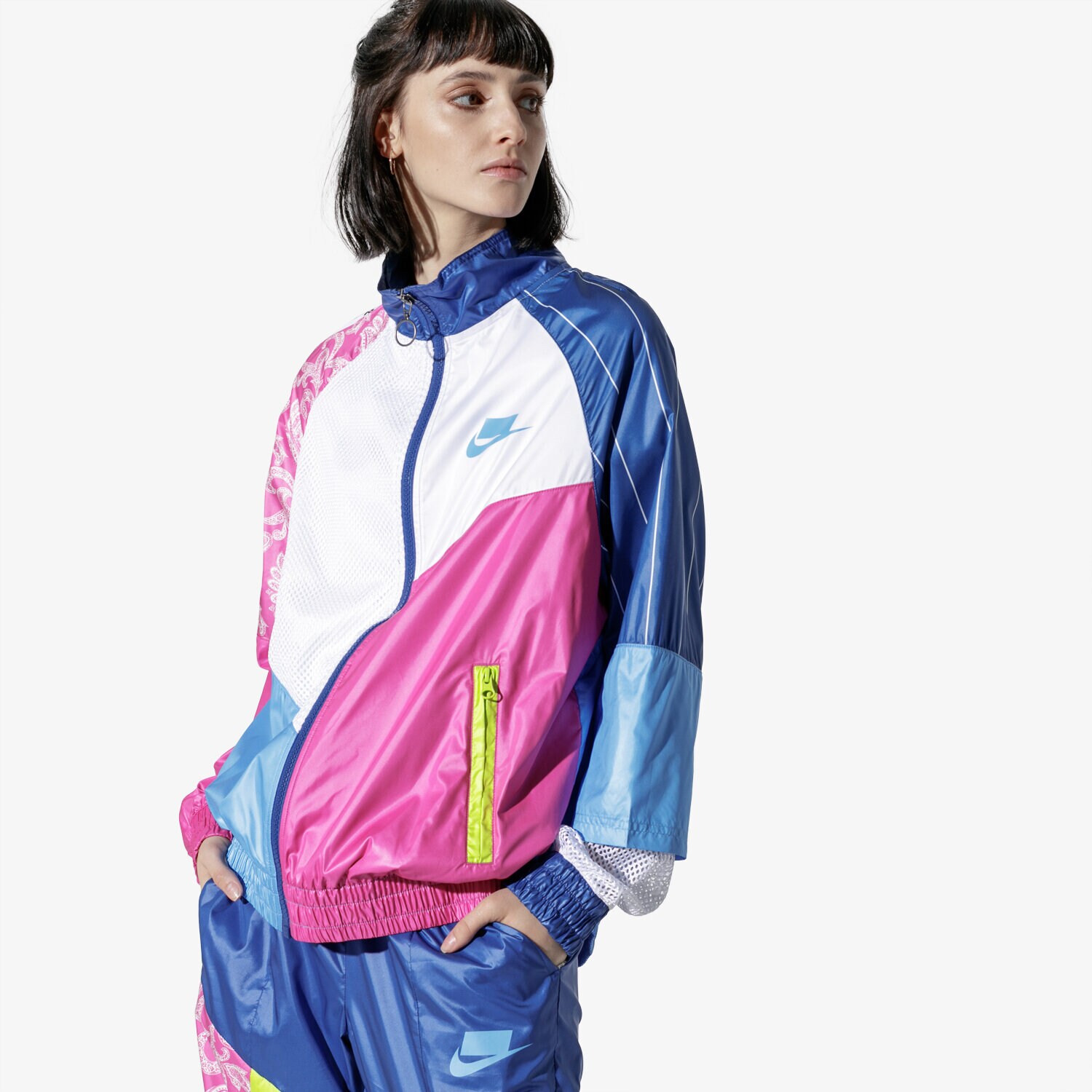 Damen Übergangsjacke NIKE JACKE W NSW NSP TRK JKT WVN AR3025-412 Multicolor