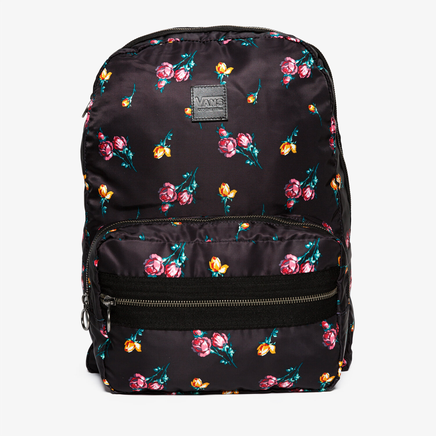 Damen Rucksack VANS RUCKSACK WM DISTINCTION II BACKPACK SATIN FLORAL VN0A3PBLUV31 Schwarz