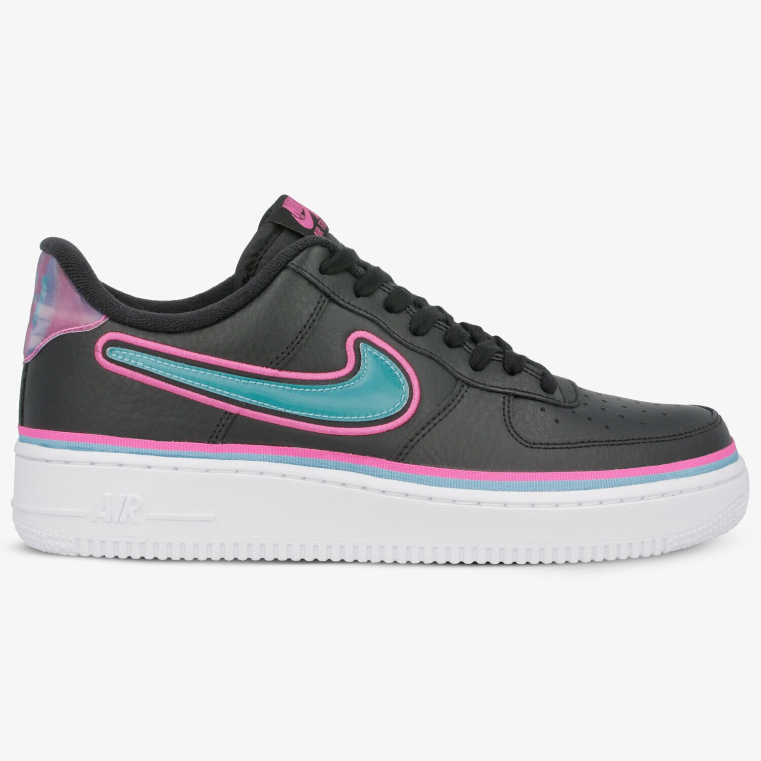 Herren Sneaker NIKE AIR FORCE 1 '07 LV8 SPORT  AJ7748002 Schwarz