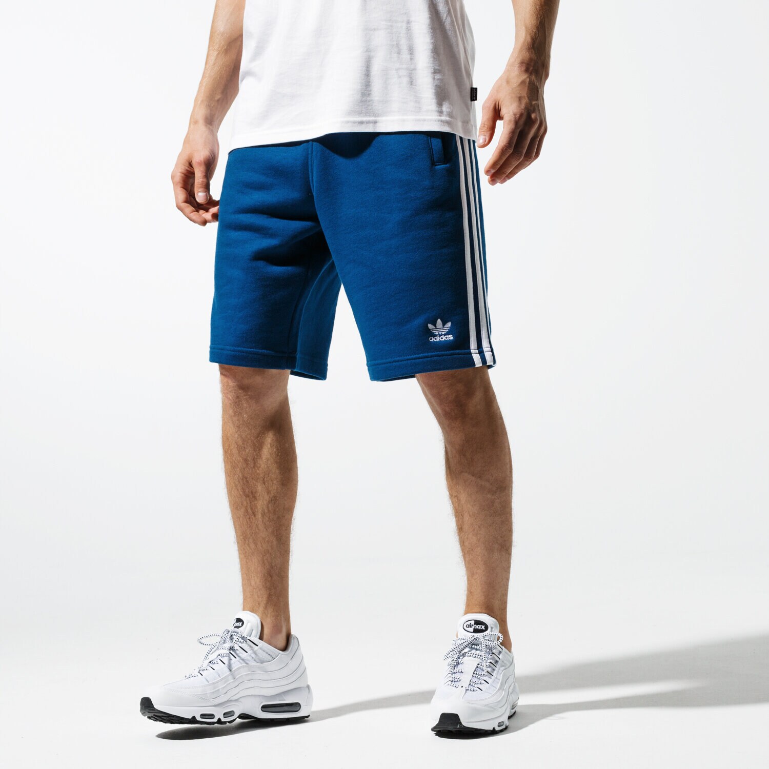 Herren Shorts ADIDAS SHORTS 3-STRIPE SHORT ADICOLOR DV1526 Blau