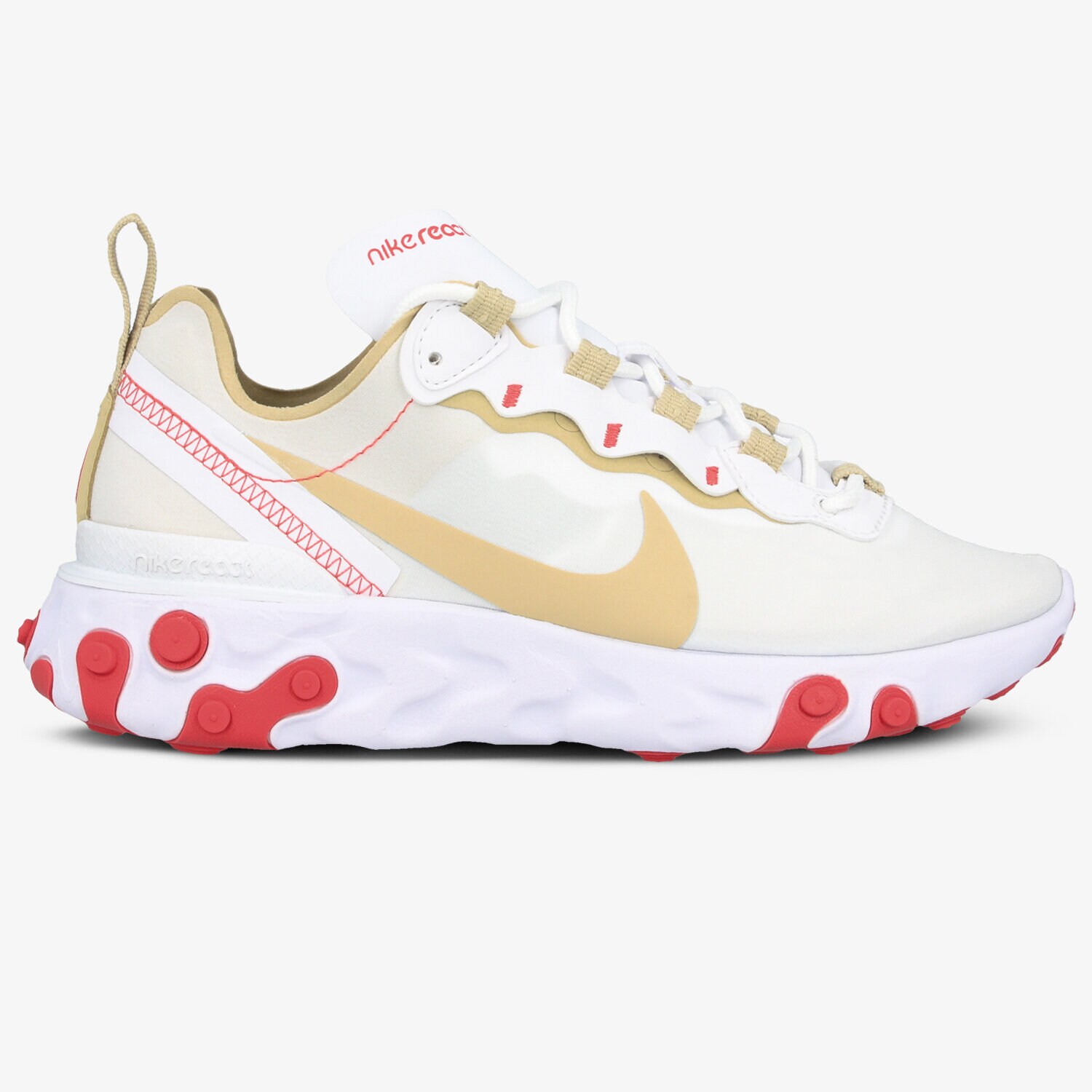 Damen Sneaker NIKE REACT ELEMENT 55 BQ2728-101 Weiß