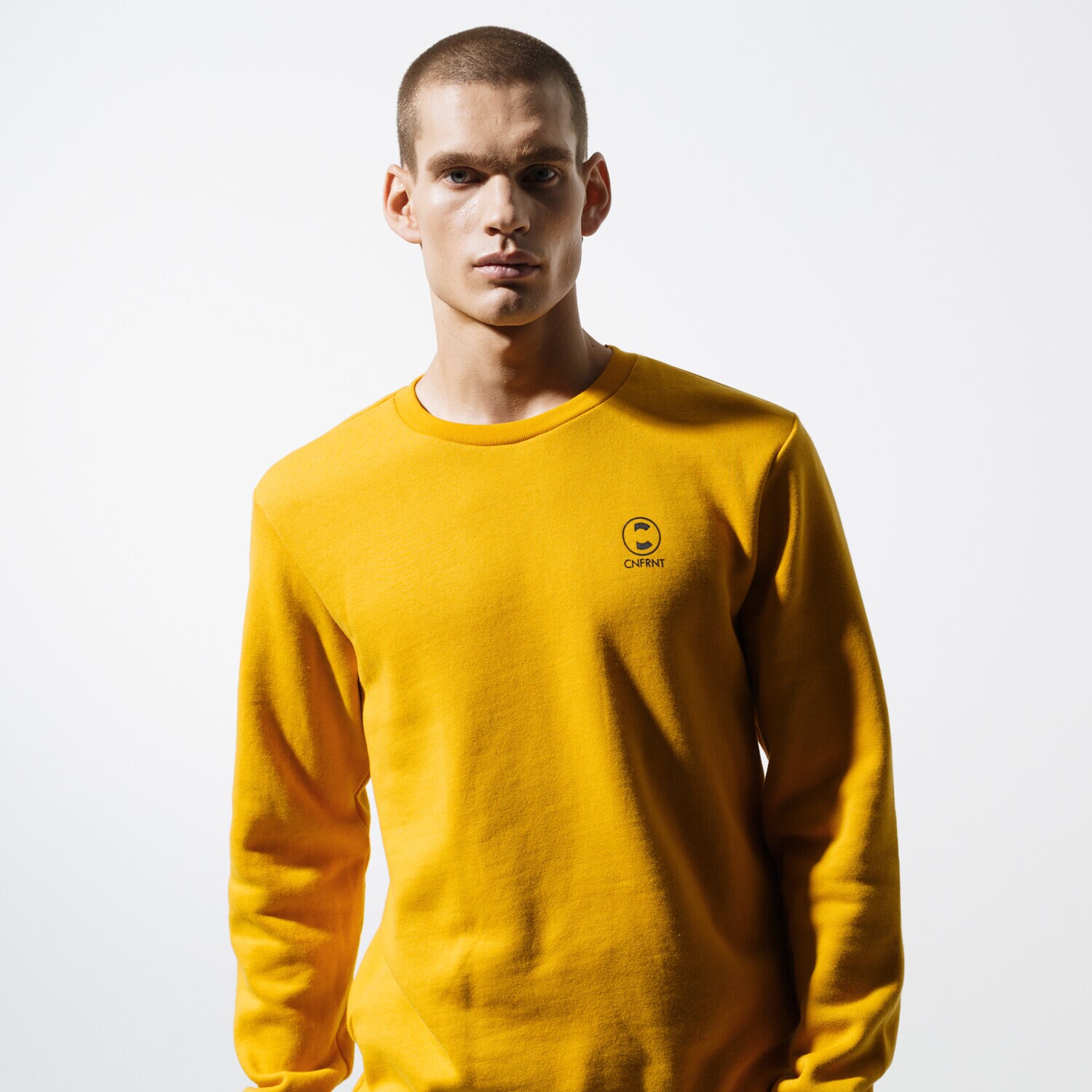 Herren CONFRONT SWEATSHIRT ESSENTIAL YLW SWEATSHIRT CF39BLM39001 Gelb