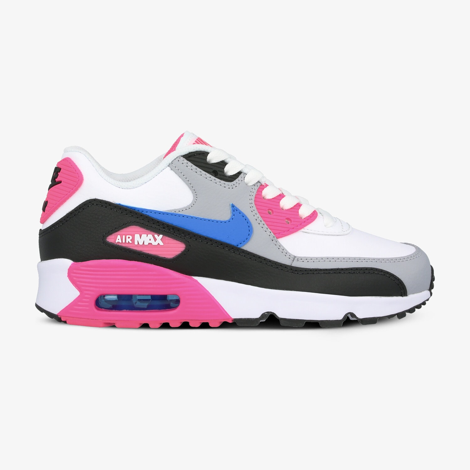 Kinder Sneaker NIKE AIR MAX 90 LTR (GS) 833376-107 Grau