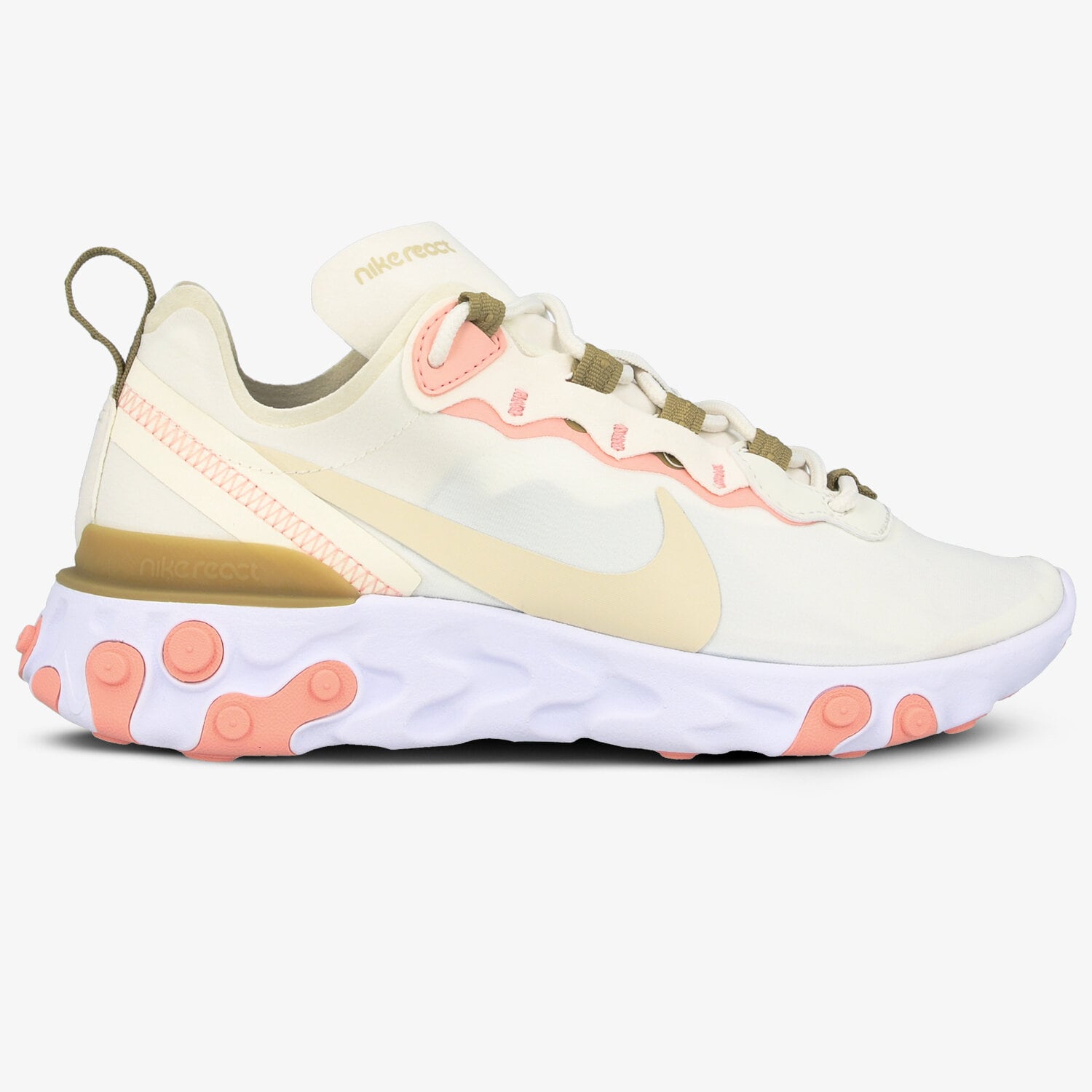 Damen Sneaker NIKE W REACT ELEMENT 55  BQ2728-007 Beige