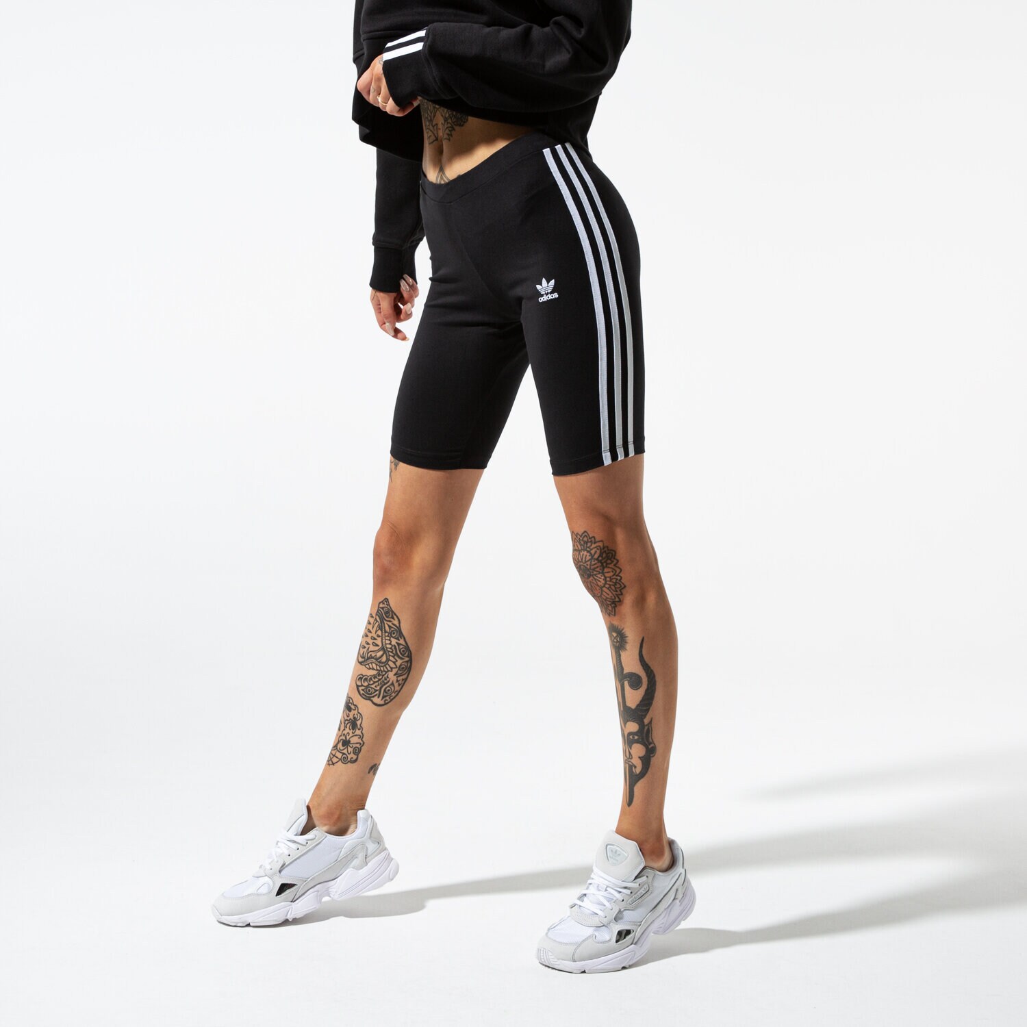 Damen Shorts ADIDAS SHORTS CYCLING SHORT DV2605 Schwarz
