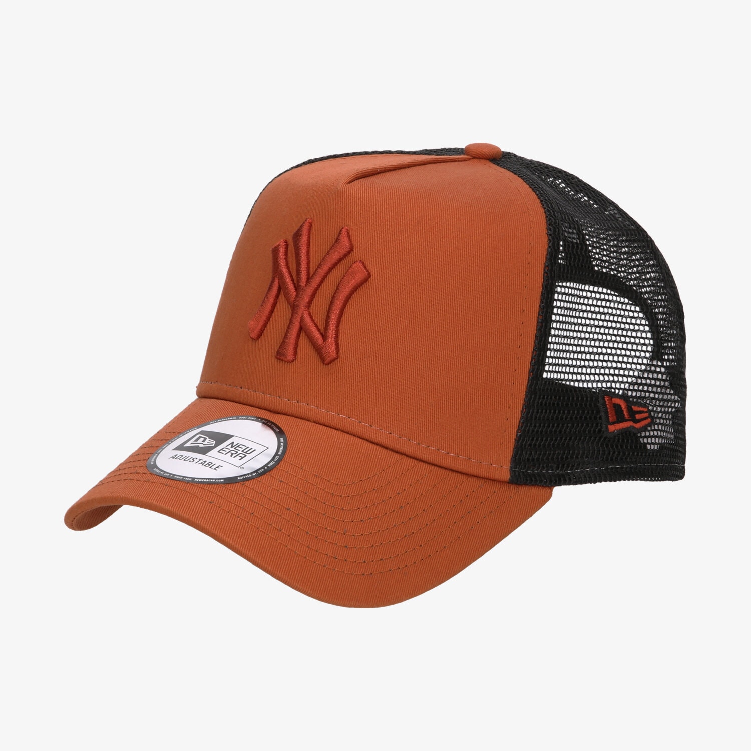 Herren Cap NEW ERA MÜTZE TRUCKER NYY RST NEW YORK YANKEES RSTBLK 12040412 Braun