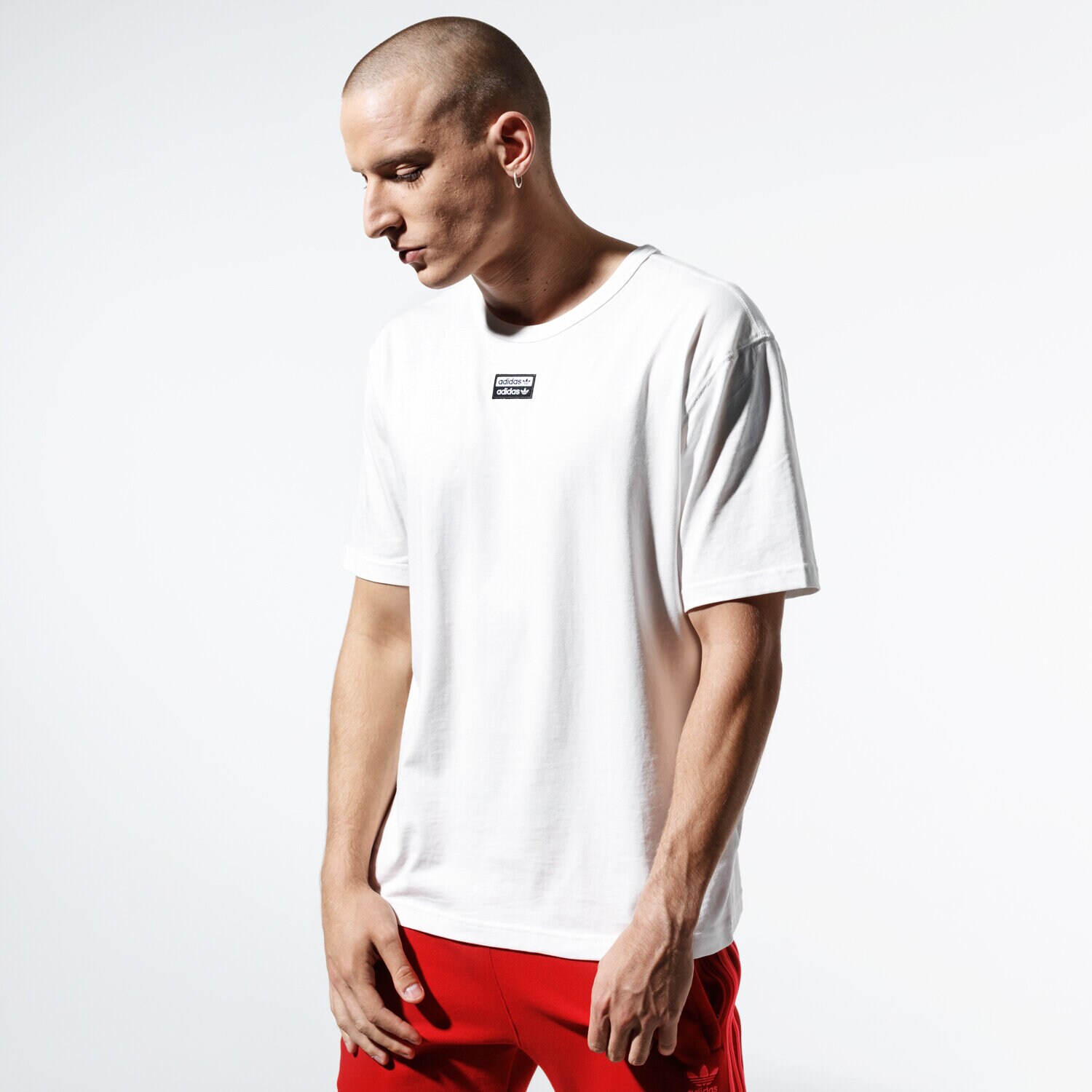 Herren T-Shirt ADIDAS T-SHIRT SS VOCAL TEE ED7221 Weiß