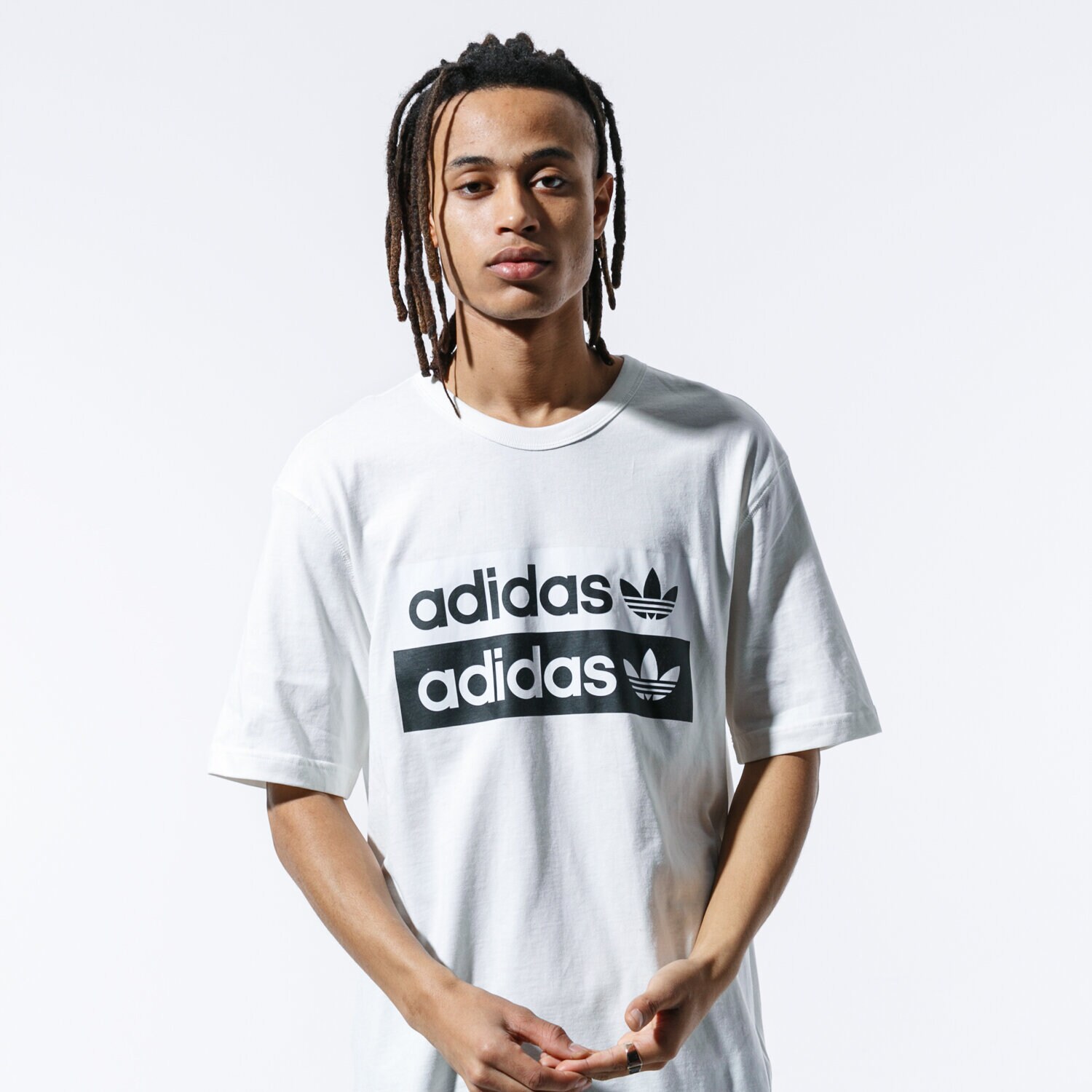 Herren T-Shirt ADIDAS T-SHIRT SS VOCAL LOGO TEE ED7195 Weiß