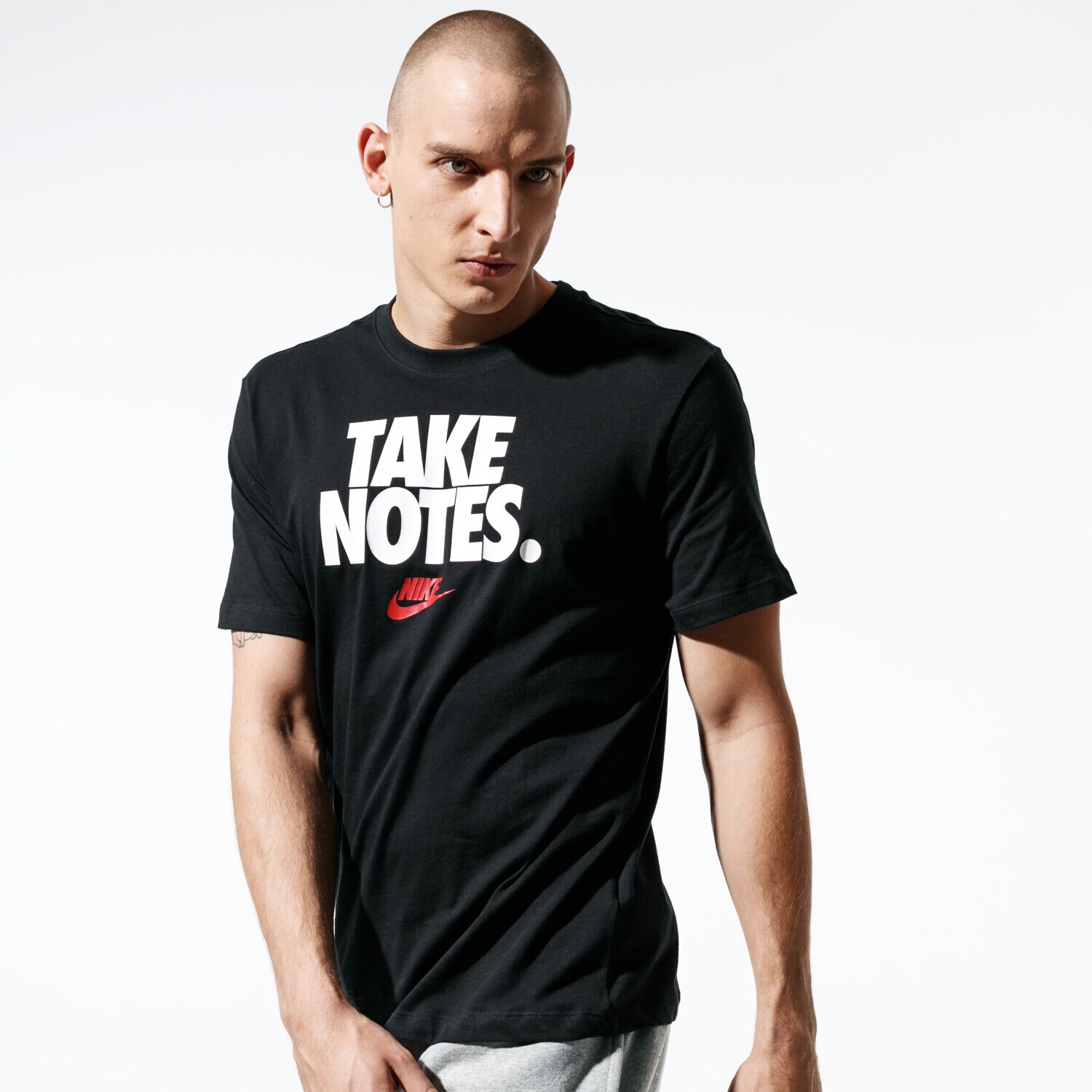Herren T-Shirt NIKE T-SHIRT SS M NSW SS TEE BTS 2 BV7532-010 Schwarz