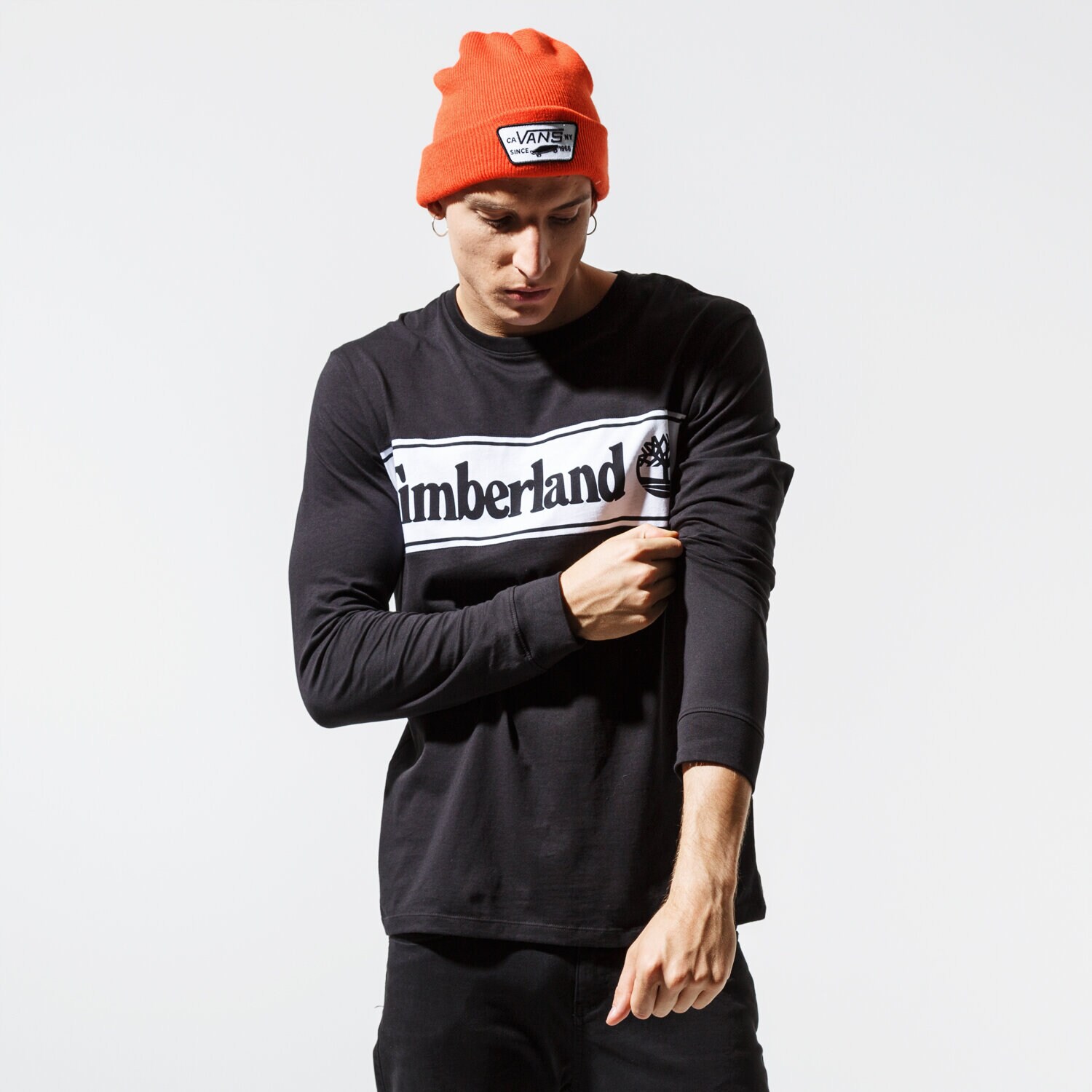 Herren T-Shirt TIMBERLAND T-SHIRT LS SS CUT & SEW LINEAR LOGO TEE TB0A1Z24I201 Multicolor