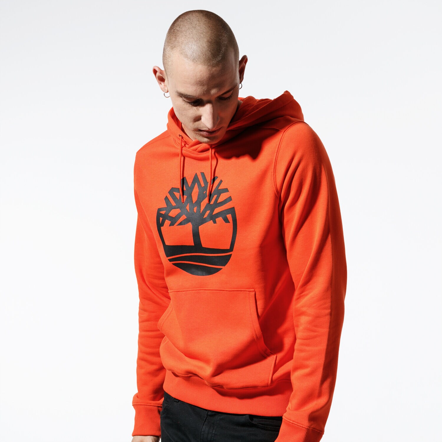 Herren TIMBERLAND SWEATSHIRT CORE   TREE LOGO PULLOVER HOODIE TB0A1ZKY8451 Orange