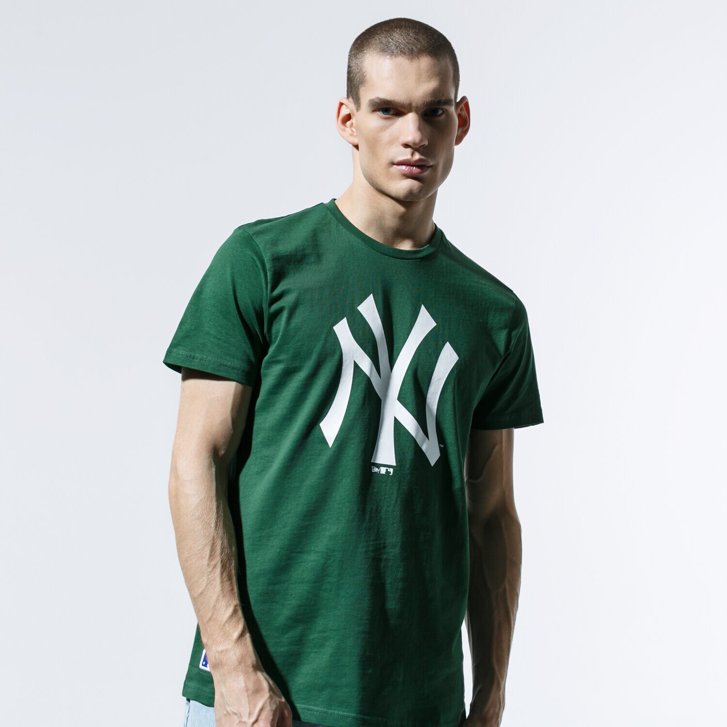 Herren T-Shirt NEW ERA T-SHIRT SS MLB SEASONAL TEAM LOGO TEE NEYYAN HOG 12033499 Grün