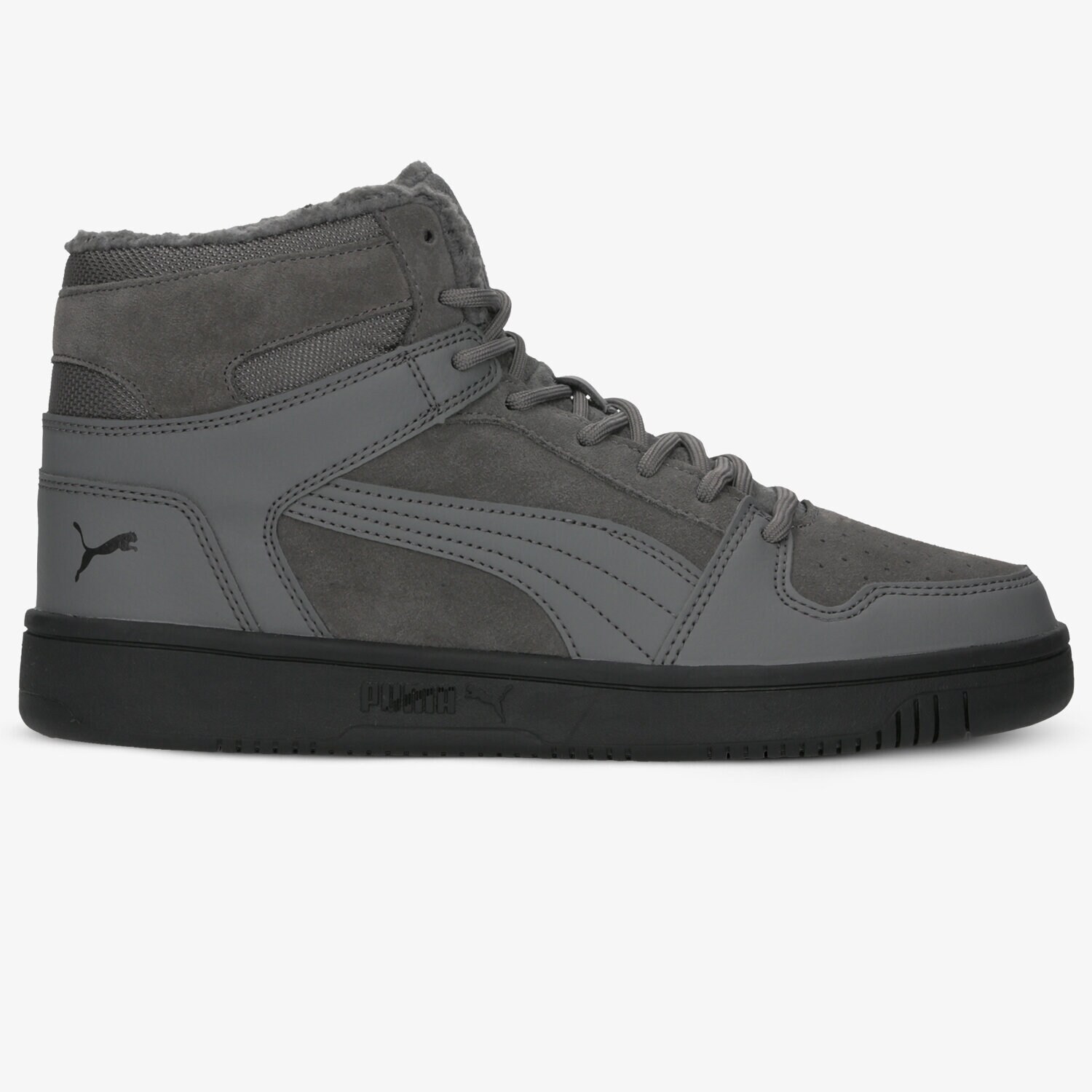 Herren Sneaker PUMA REBOUND LAYUP SD FUR 36983102 Grau