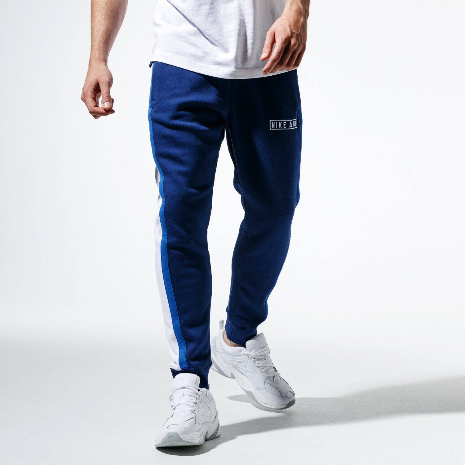Herren Hosen NIKE HOSE M NSW NIKE AIR PANT FLC BV5147492 Dunkelblau